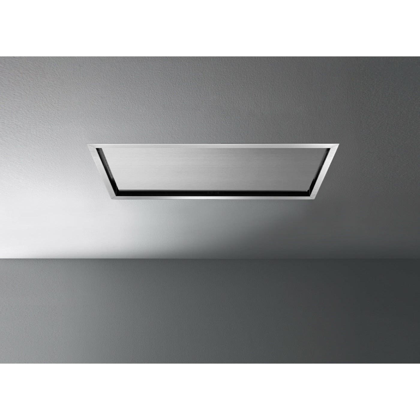 Falmec Nube Ceiling 36" Liner Insert, with 600 CFM Motor (Motor Sold Separately), Electronic Control, Metallic Grease Filter, Scotch Brite Stainless Steel (AISI 304), Perimeter Suction, and Remote Control Included - FDNUB36C6SS-R I Luxury Appliances Direct