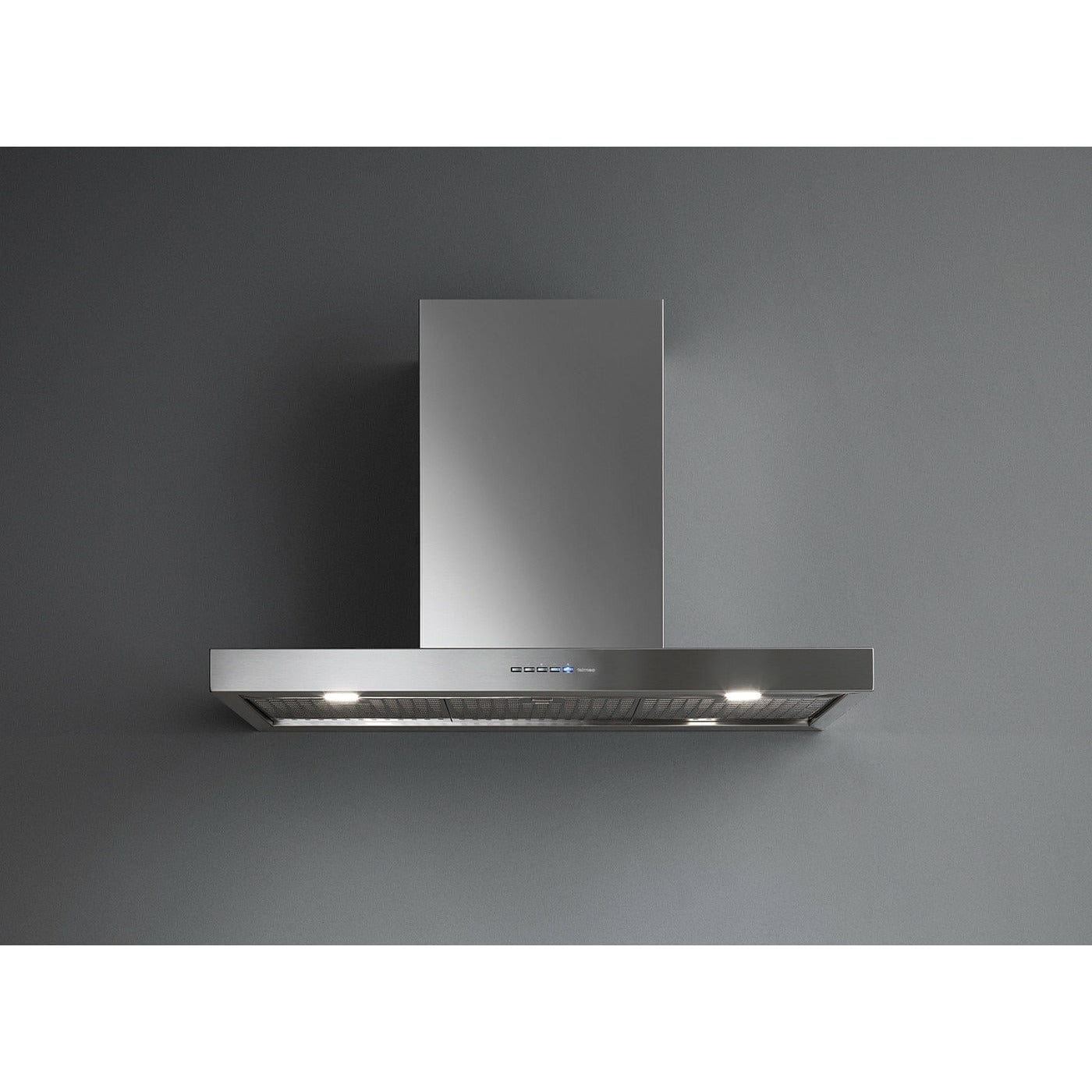 Falmec Plane NRS Island 48"(120 cm), 500 CFM with 4-Speed/500 CFM Motor, Electronic Control, LED Lighting, Air Falmec Filter, and NRS Technology FNPLS48I5SS-R I Luxury Appliances Direct