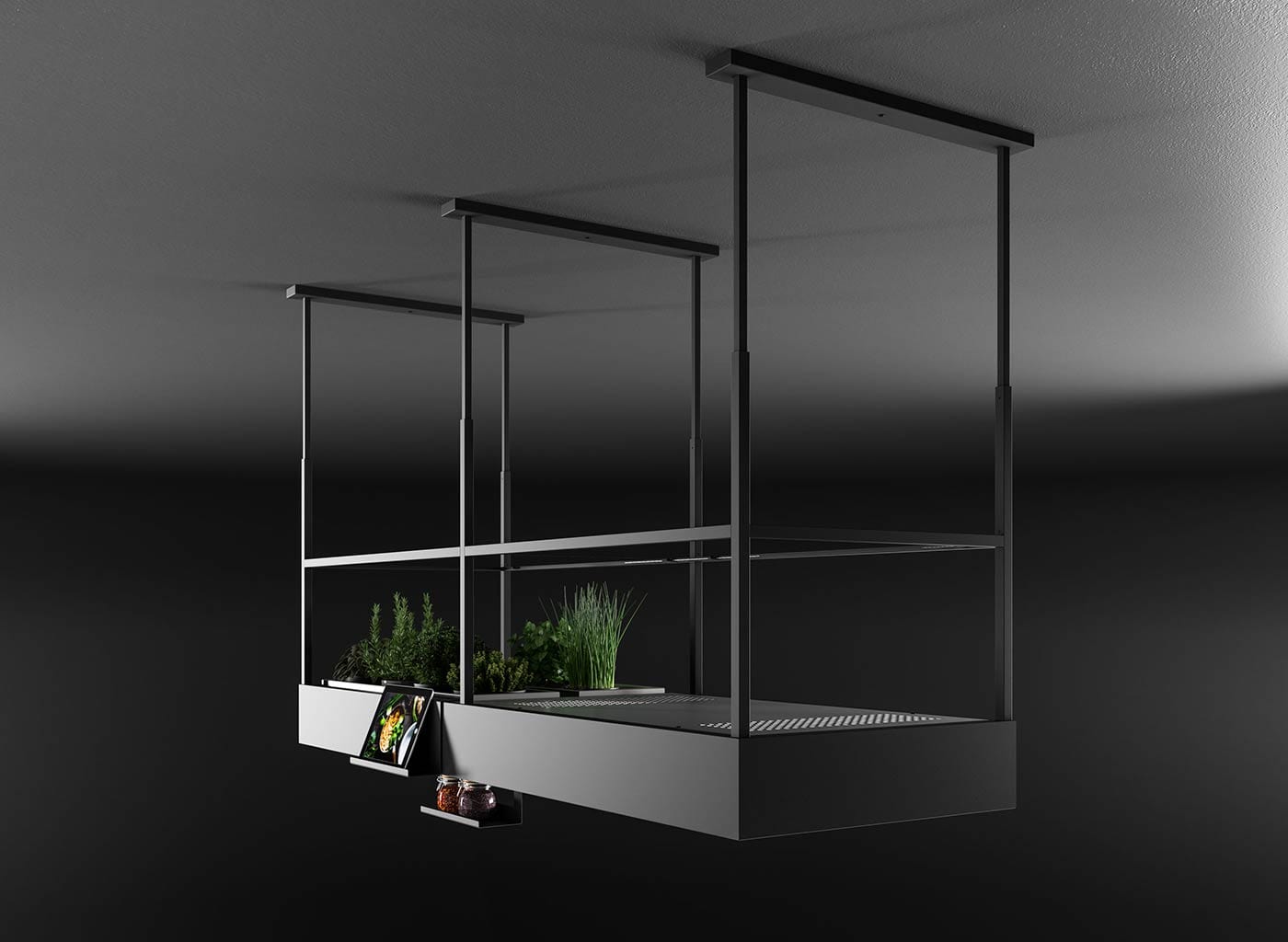 Falmec Spazio 70" Stainless Steel Island Hood with Circle.Tech technology with Carbon.Zeo Fitlers - 360 CFM, FCSPA70I4SS I Luxury Appliances Direct