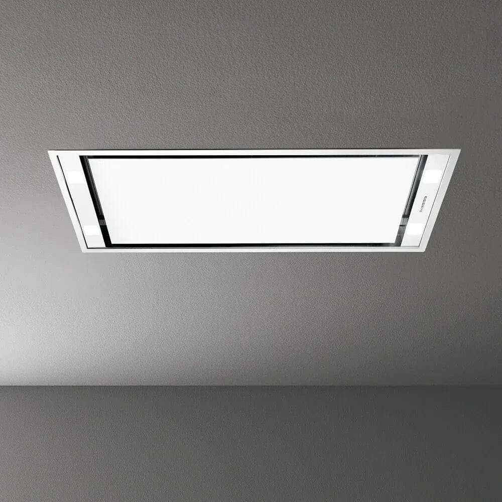 Falmec Stella Ceiling Liner 36"(90 cm)Insert 600 CFM Motor (Motor Sold Separately), Electronic Control, LED Light, Metallic Grease Filter, Remote Control, Scotch Brite (AISI 304) Steel, and Perimeter Suction FDSTE36C6SS-R I Luxury Appliances Direct