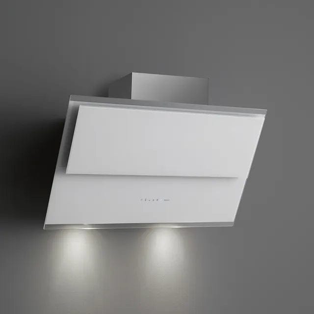 Falmec Verso NRS 36" Wall Mount Hood, 500 CFM, w/ 500 CFM, Tempered glass, LED lights, Touch control and Patented NRS (Noise Reduction System) - FDVER36W5 I Luxury Appliances Direct