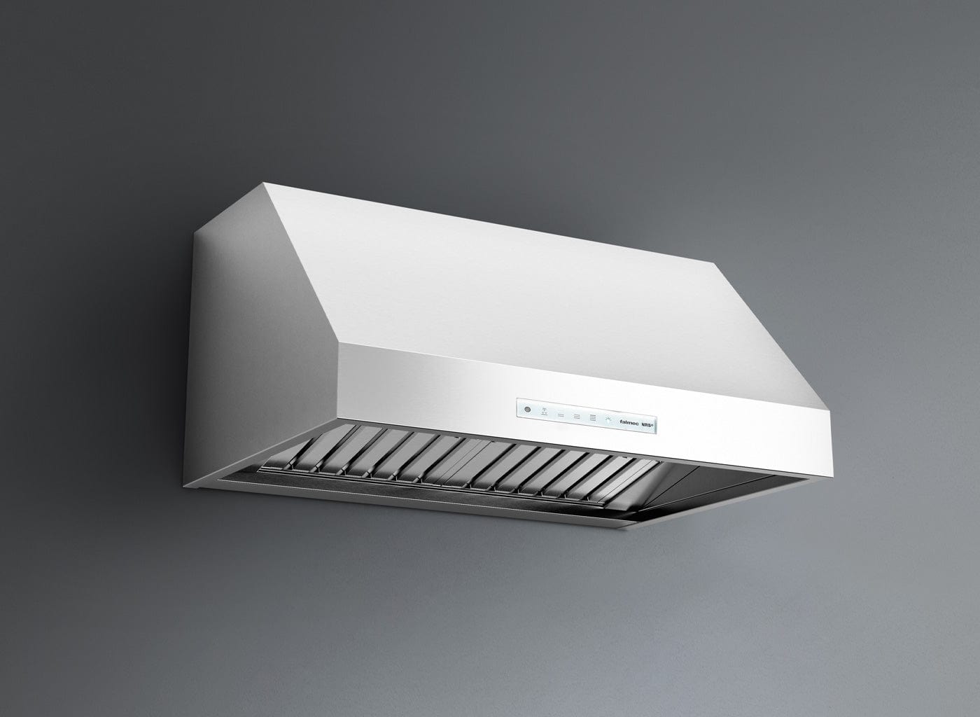 Falmec Zeus Pro NRS 36"(90 cm) Wall Mount Hood, 600CFM, Touch Control + 24H Function, LED Lighting, Baffle Filter, and NRS Technology FNZEU36W6SS I Luxury Appliances Direct