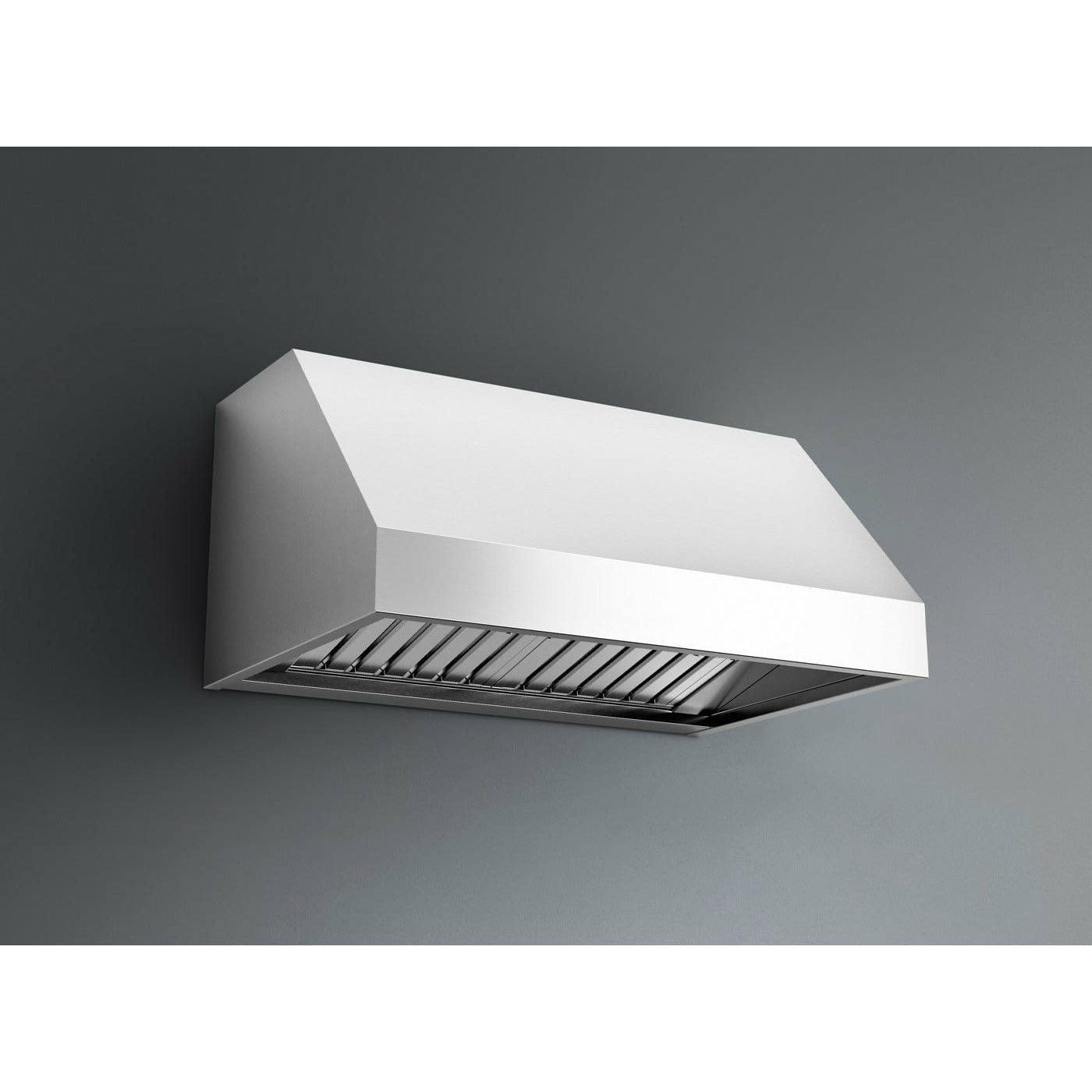 Falmec Zeus Pro Wall Mount Hood, 1000 CFM, 18" Tall w/ LED lighting and Baffle Filters - FP18PW9SS-3 I Luxury Appliances Direct
