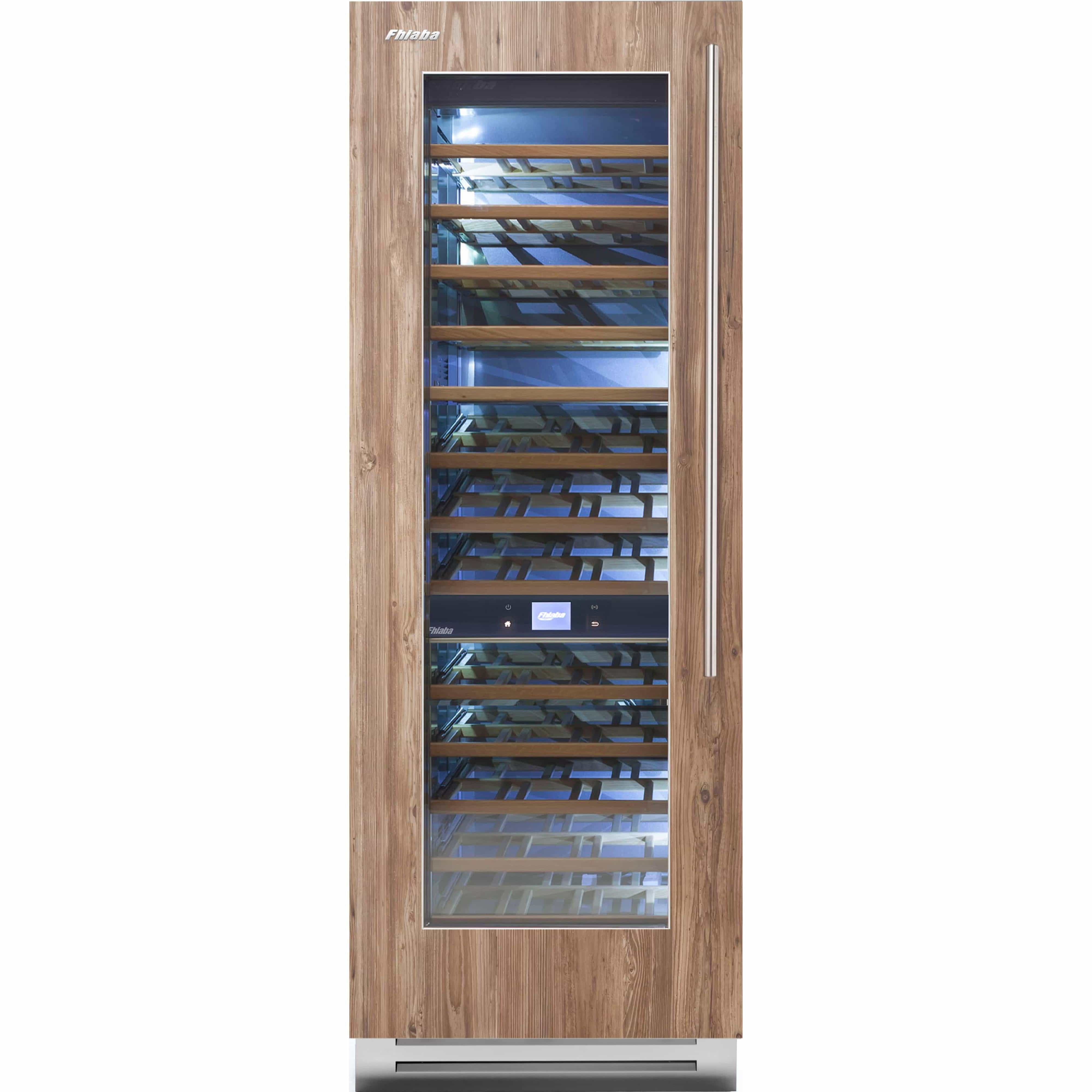 Fhiaba 117-Bottle Integrated Series Wine Cellar with Smart Touch TFT Display FI30WCC-LO2 I Luxury Appliances Direct