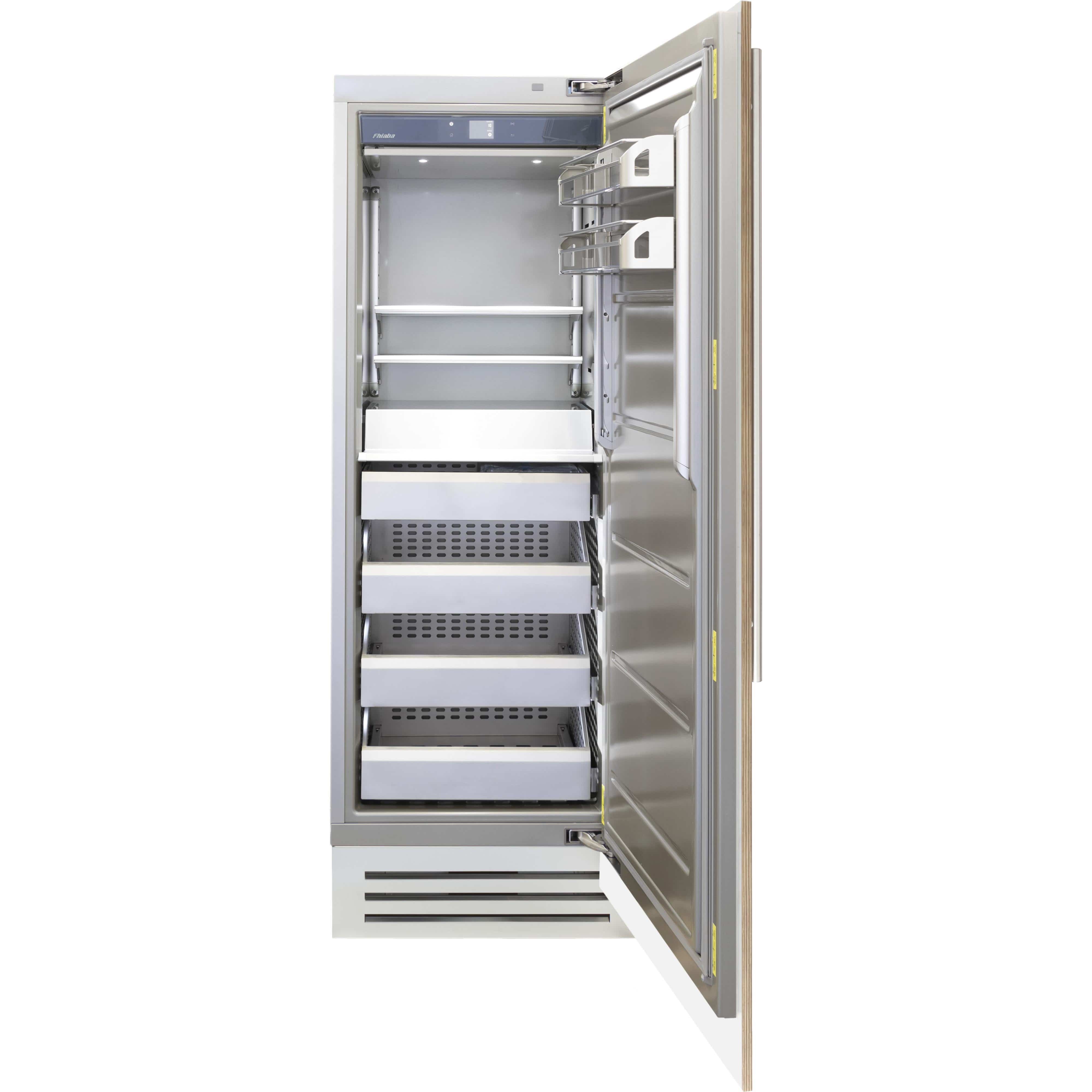Fhiaba 16 cu. ft. Upright Freezer with Smart Touch TFT Display FI30FZC-RO2 I Luxury Appliances Direct