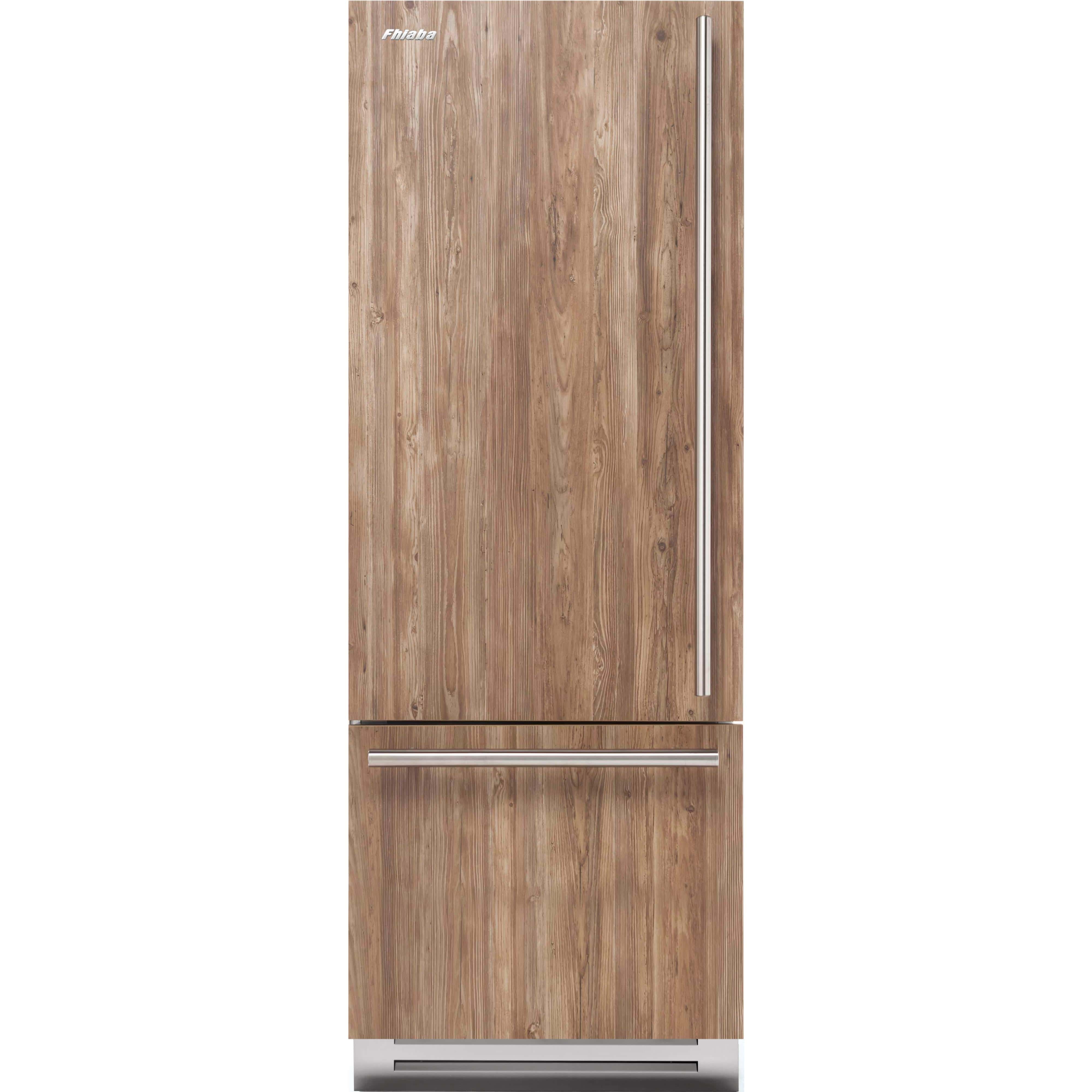 Fhiaba 30-inch, 15.5 cu. ft. Built-in Bottom Freezer Refrigerator with Interior Ice Maker FI30BI-LO1 I Luxury Appliances Direct