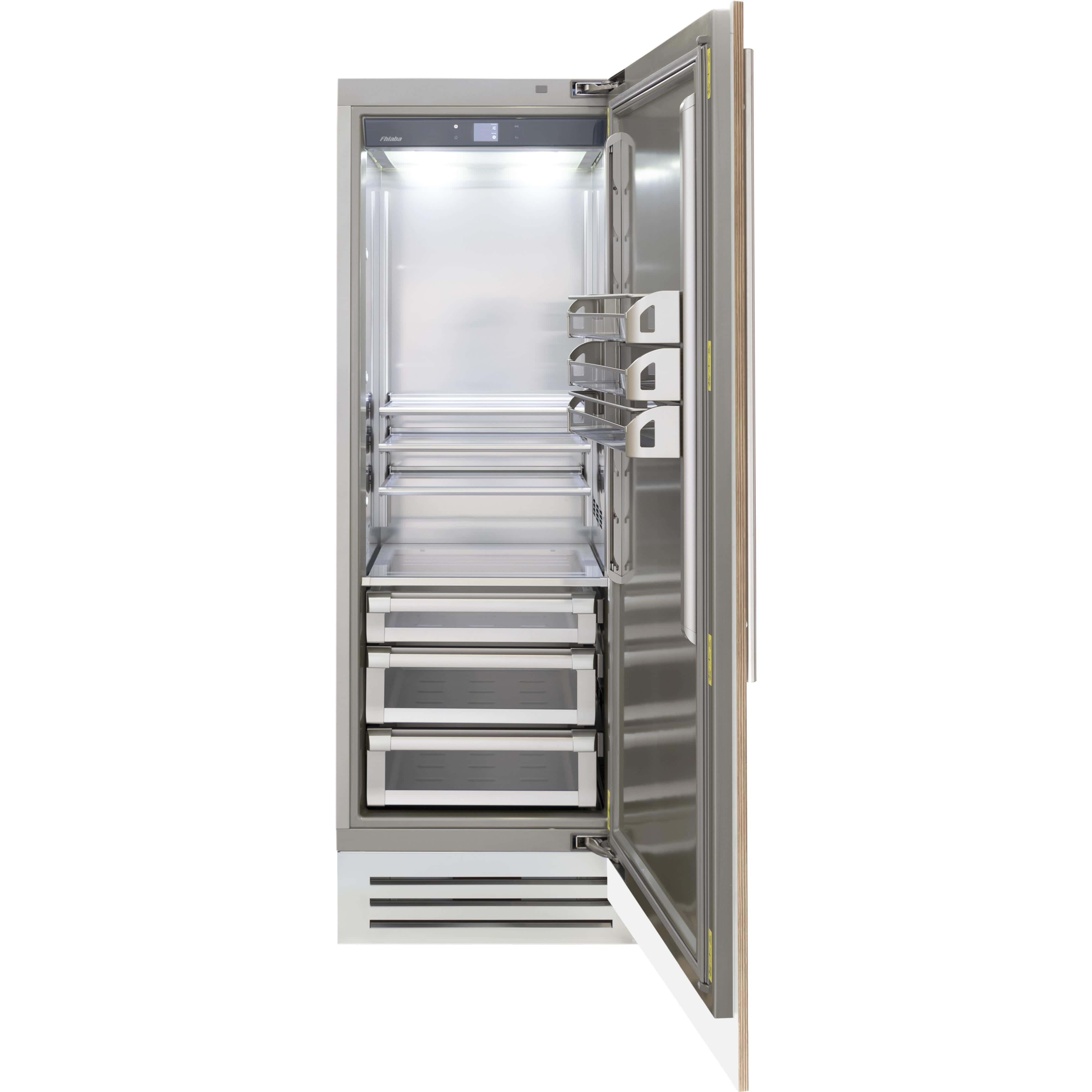 Fhiaba 30-inch, 16.9 cu. ft. Built-in All Refrigerator with Smart touch TFT Display FI30RFC-RO2 I Luxury Appliances Direct