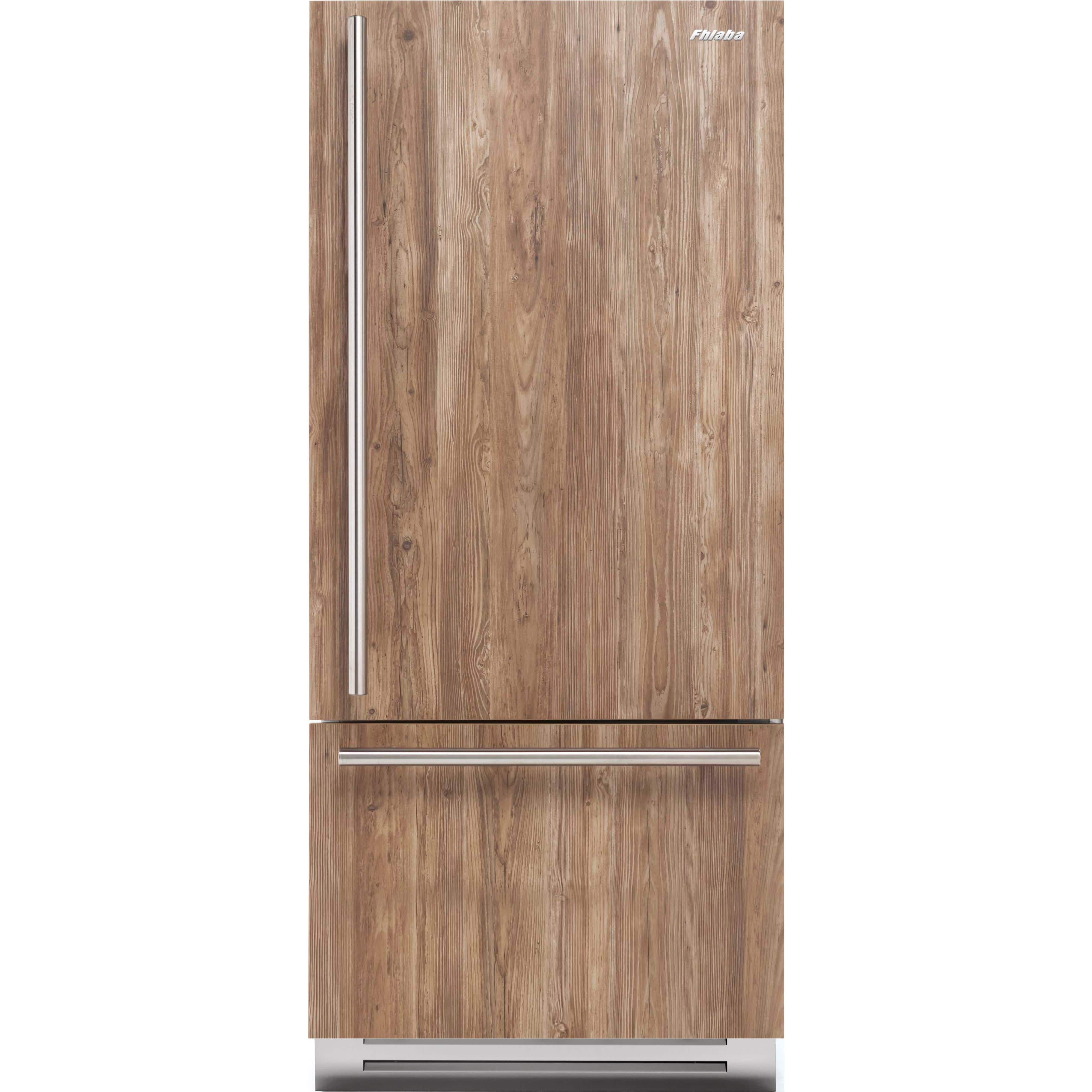 Fhiaba 36-inch, 19.6 cu.ft. Built-in Bottom Freezer Refrigerator with Interior Ice Maker FI36BI-RO1 I Luxury Appliances Direct