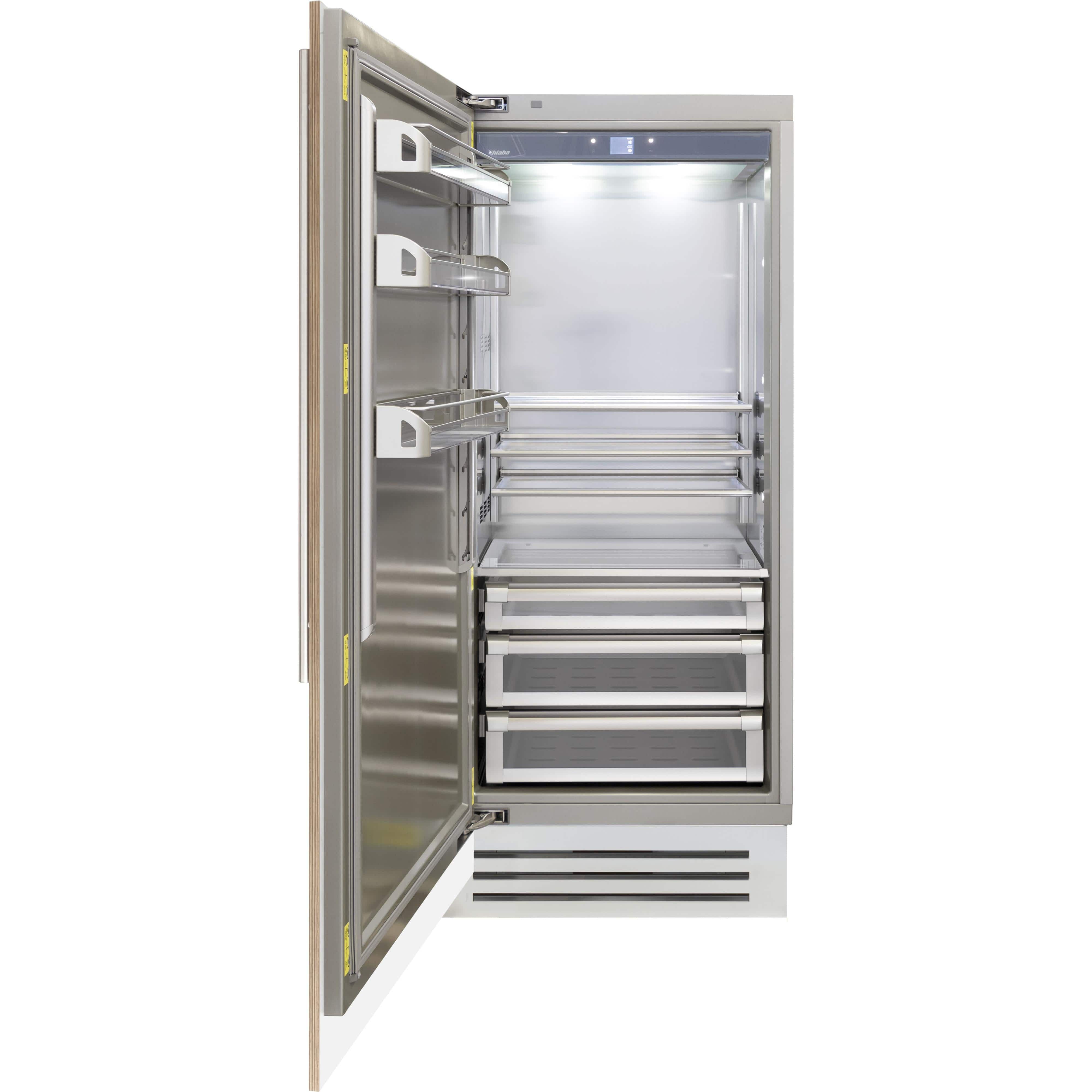 Fhiaba 36" Upright Freezer with Smart Touch TFT Display FI36FZC-LO2 I Luxury Appliances Direct