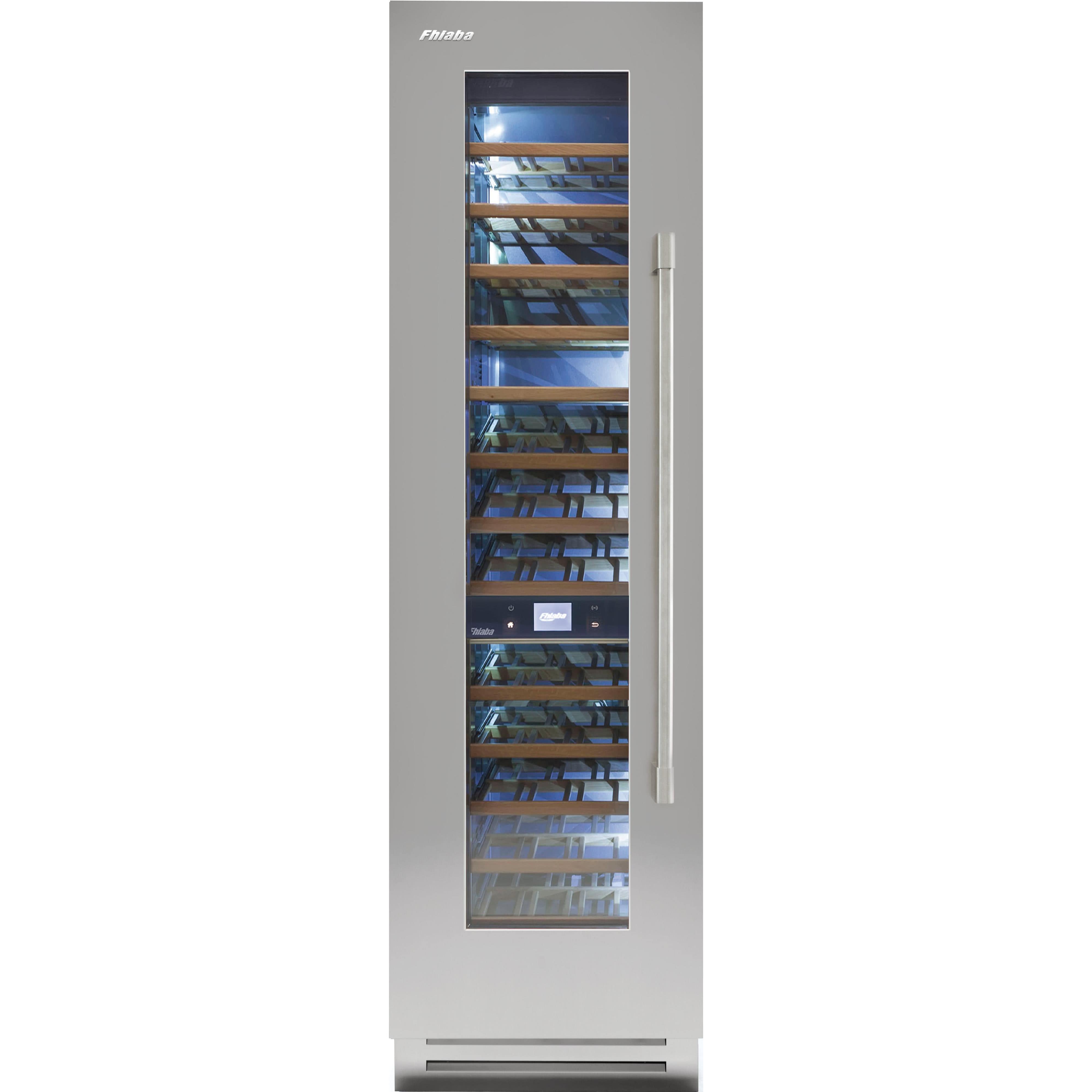 Fhiaba 78-Bottle Classic Series Wine Cellar with 2 Zones FK24WCC-LS2 I Luxury Appliances Direct