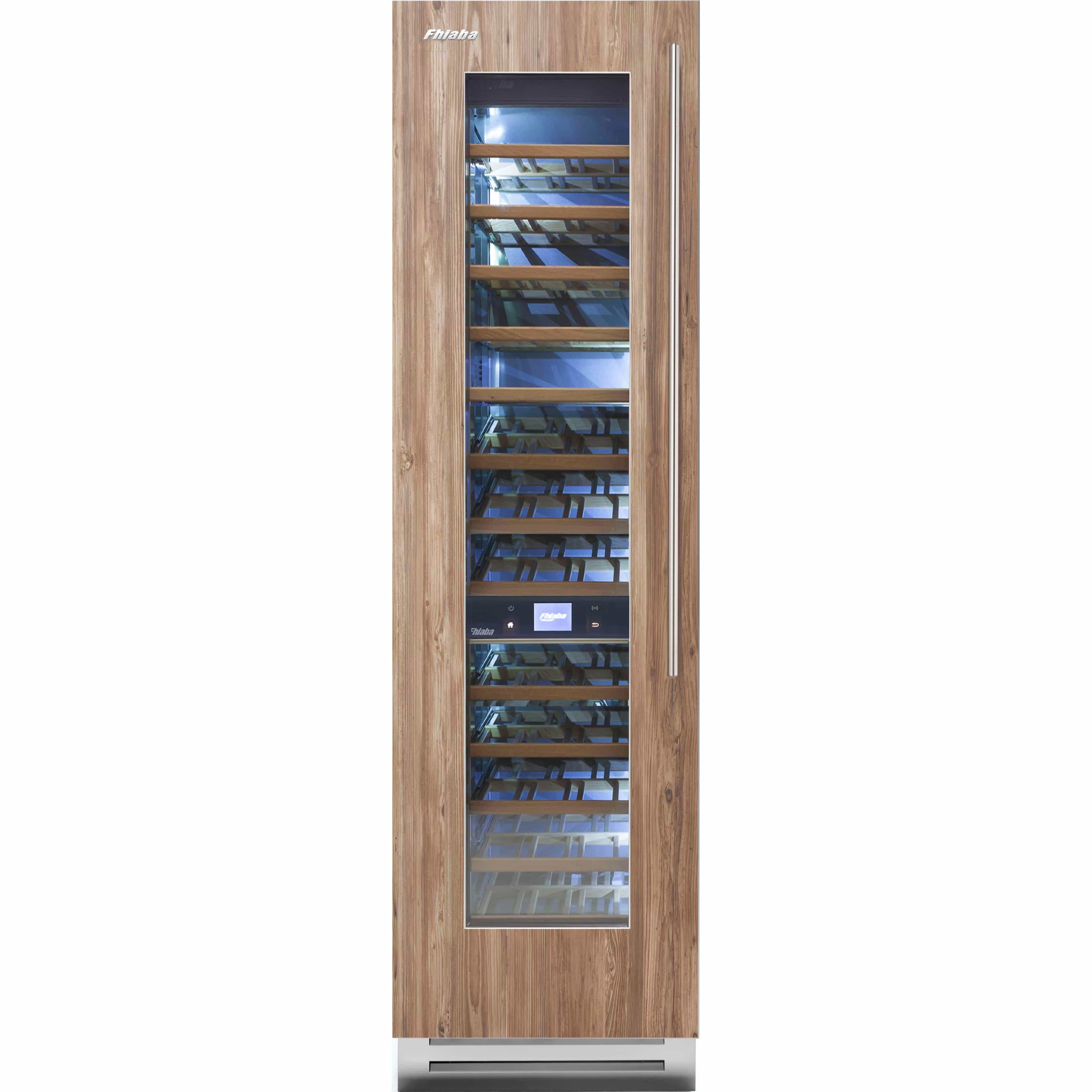 Fhiaba 78-Bottle Integrated Series Wine Cellar with Smart Touch TFT Display FI24WCC-LO2 I Luxury Appliances Direct