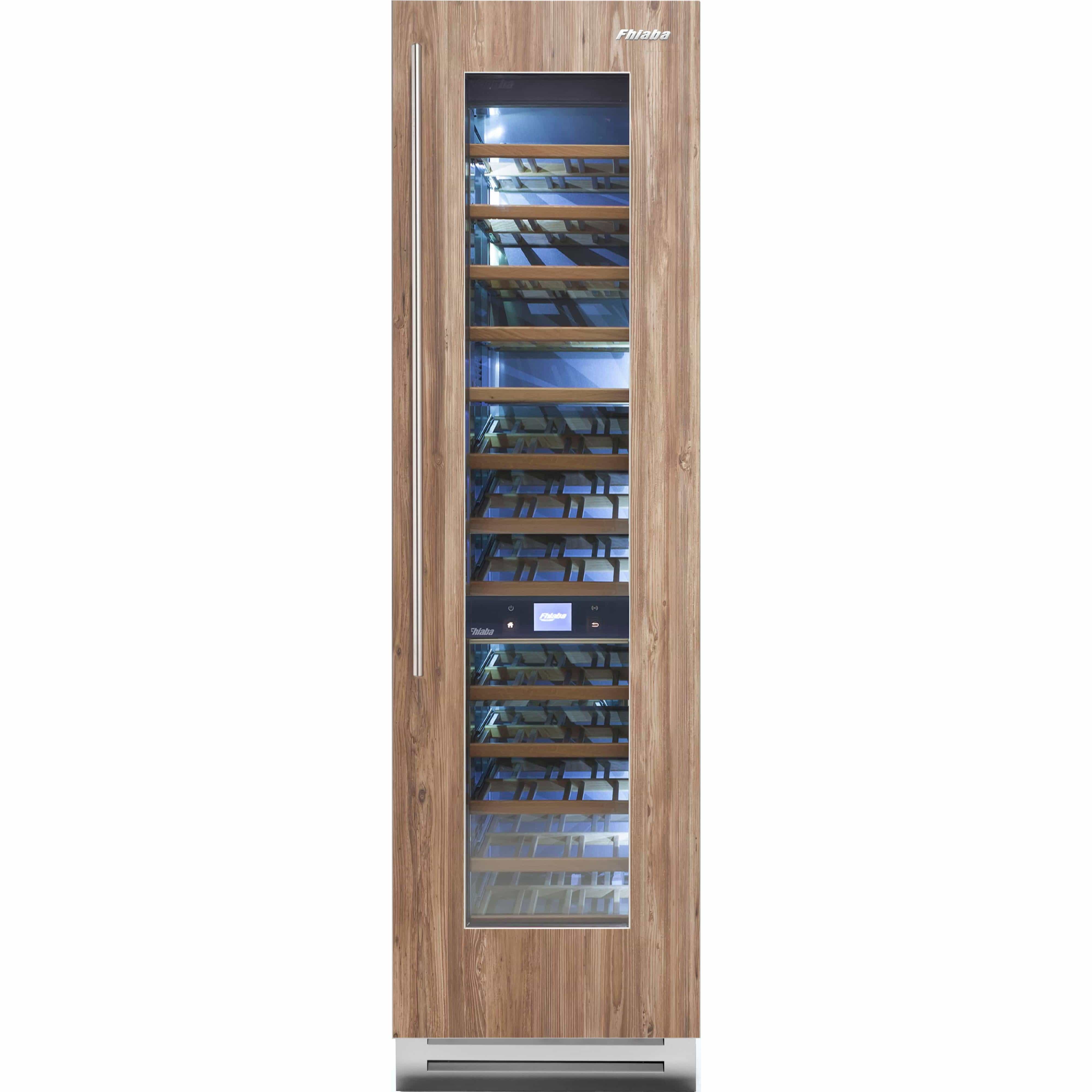 Fhiaba 78-Bottle Integrated Series Wine Cellar with Smart Touch TFT Display FI24WCC-RO2 I Luxury Appliances Direct