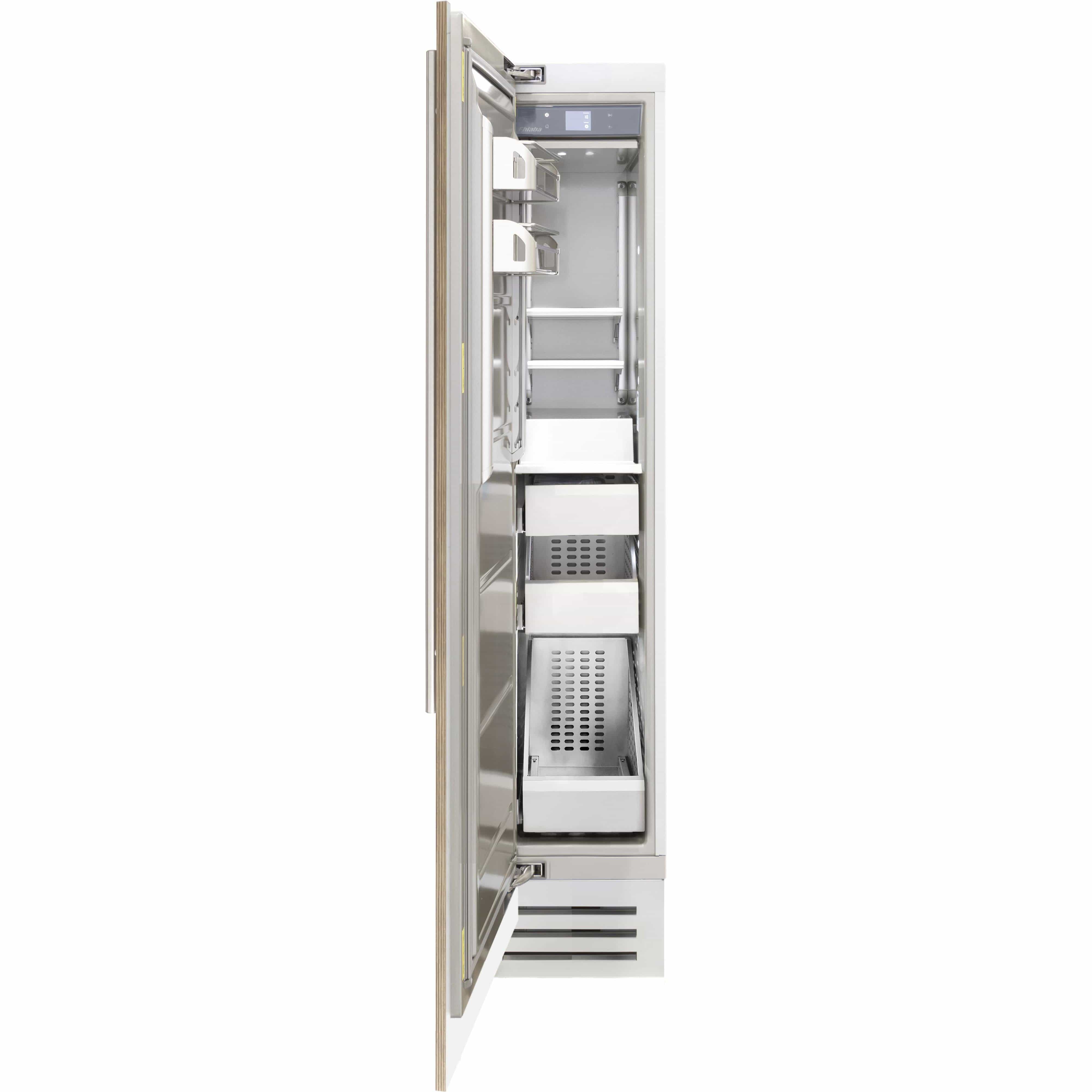 Fhiaba 7.9 cu. ft. Upright Freezer with Smart Touch TFT Display FI18FZC-LO2 I Luxury Appliances Direct