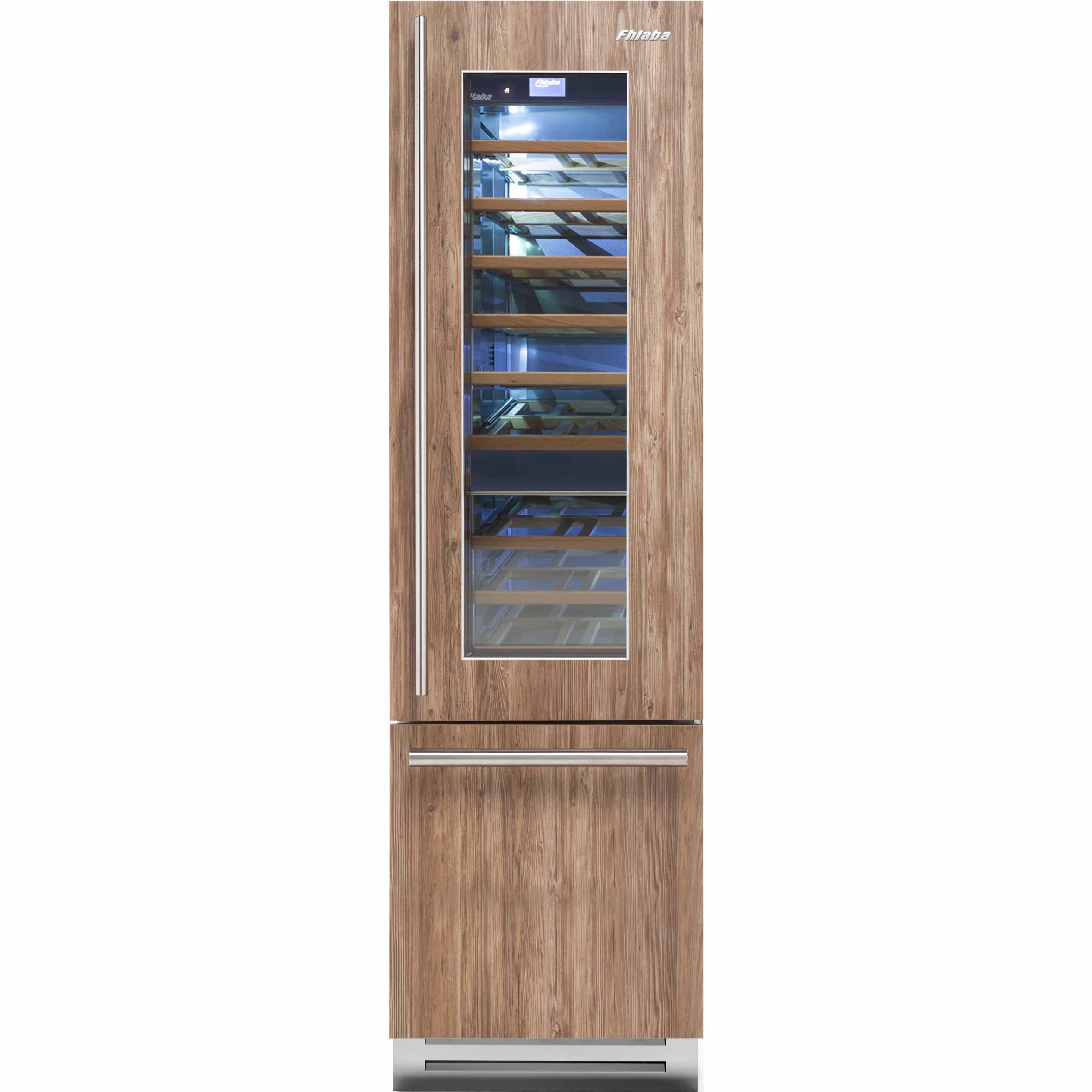 Fhiaba 8.5 cu. ft. 54-bottle Built-in Wine Cooler FI24BWR-RGO1 I Luxury Appliances Direct