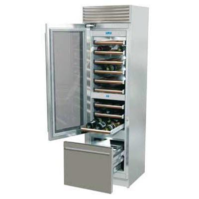 Fhiaba 8.5 cu. ft. 54-bottle Built-in Wine Cooler FP24BWR-LGS1 I Luxury Appliances Direct