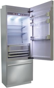 Fhiaba Brilliance Series 30" Stainless Steel Refrigerator BKI30Bi I Luxury Appliances Direct