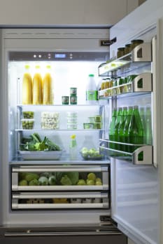 Fhiaba Brilliance Series 30" Stainless Steel Refrigerator BKI30Bi I Luxury Appliances Direct