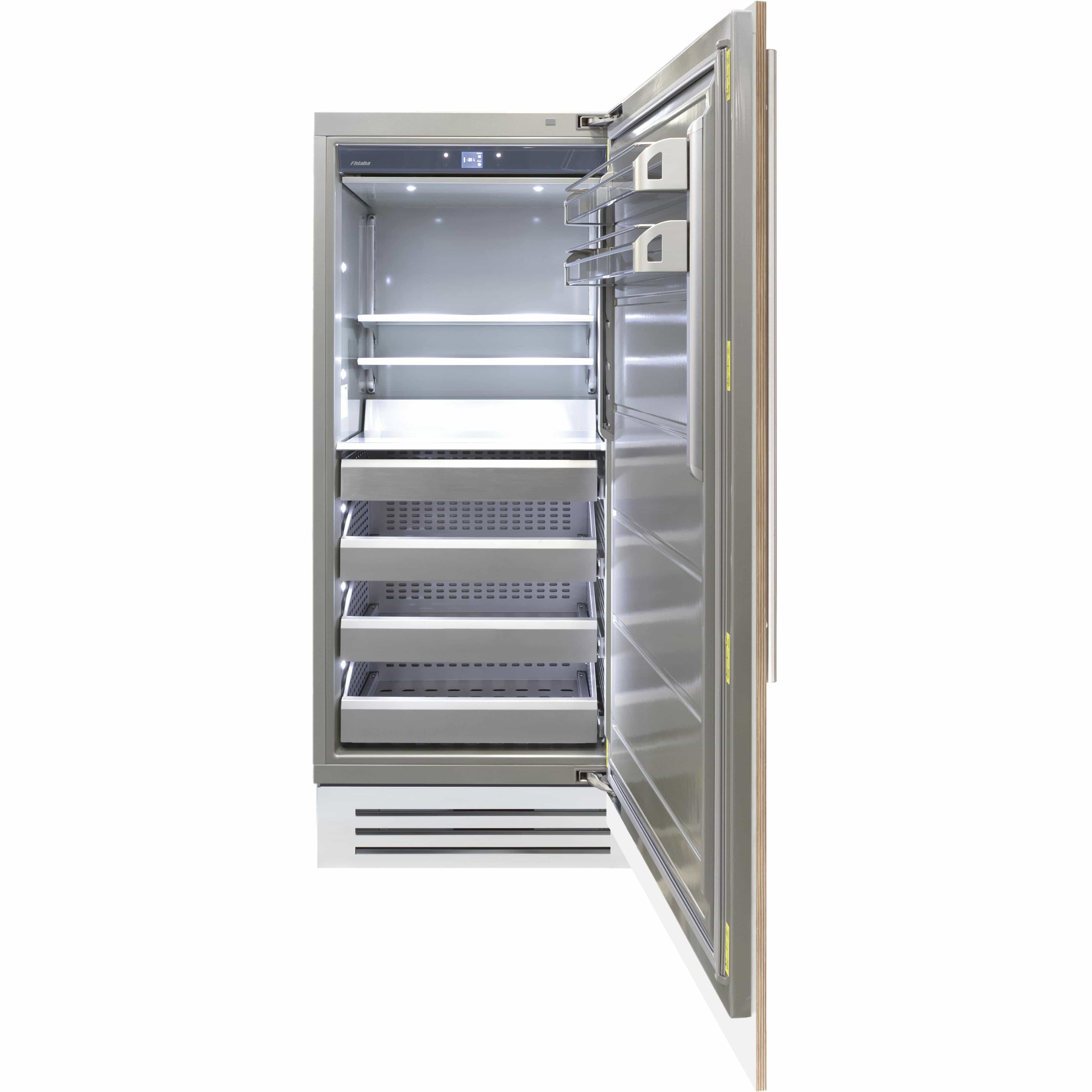 Fhiaba 36" Upright Freezer with Smart Touch TFT Display FI36FZC-RO2 I Luxury Appliances Direct