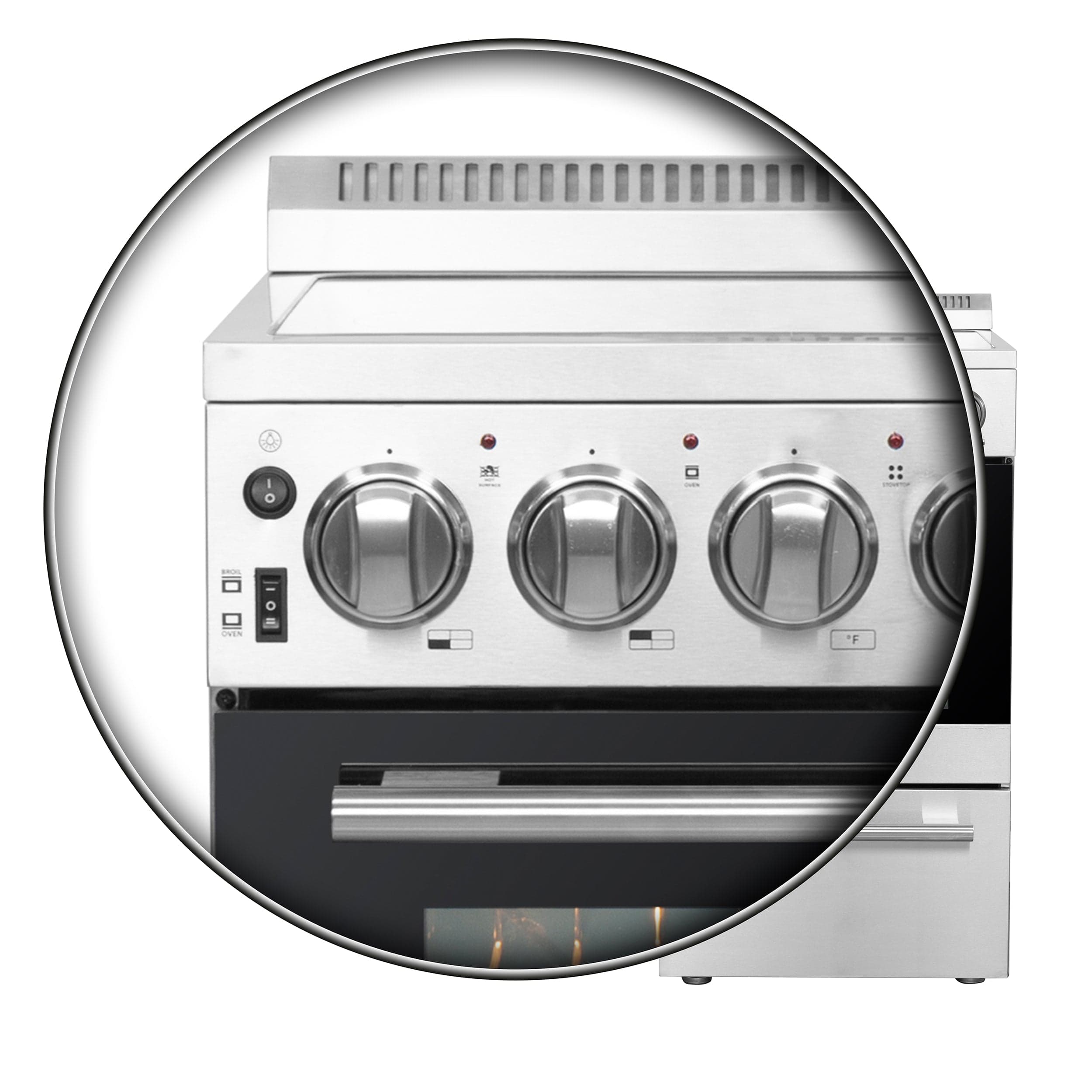 Forno Pallerano 20-Inch Electric Range, FFSEL6052-20 I Luxury Appliances Direct