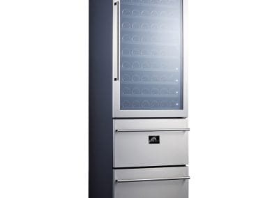 Forno 24" Azienda Dual Zone Beverage-Wine Cooler FWCDR6628-24 I Luxury Appliances Direct