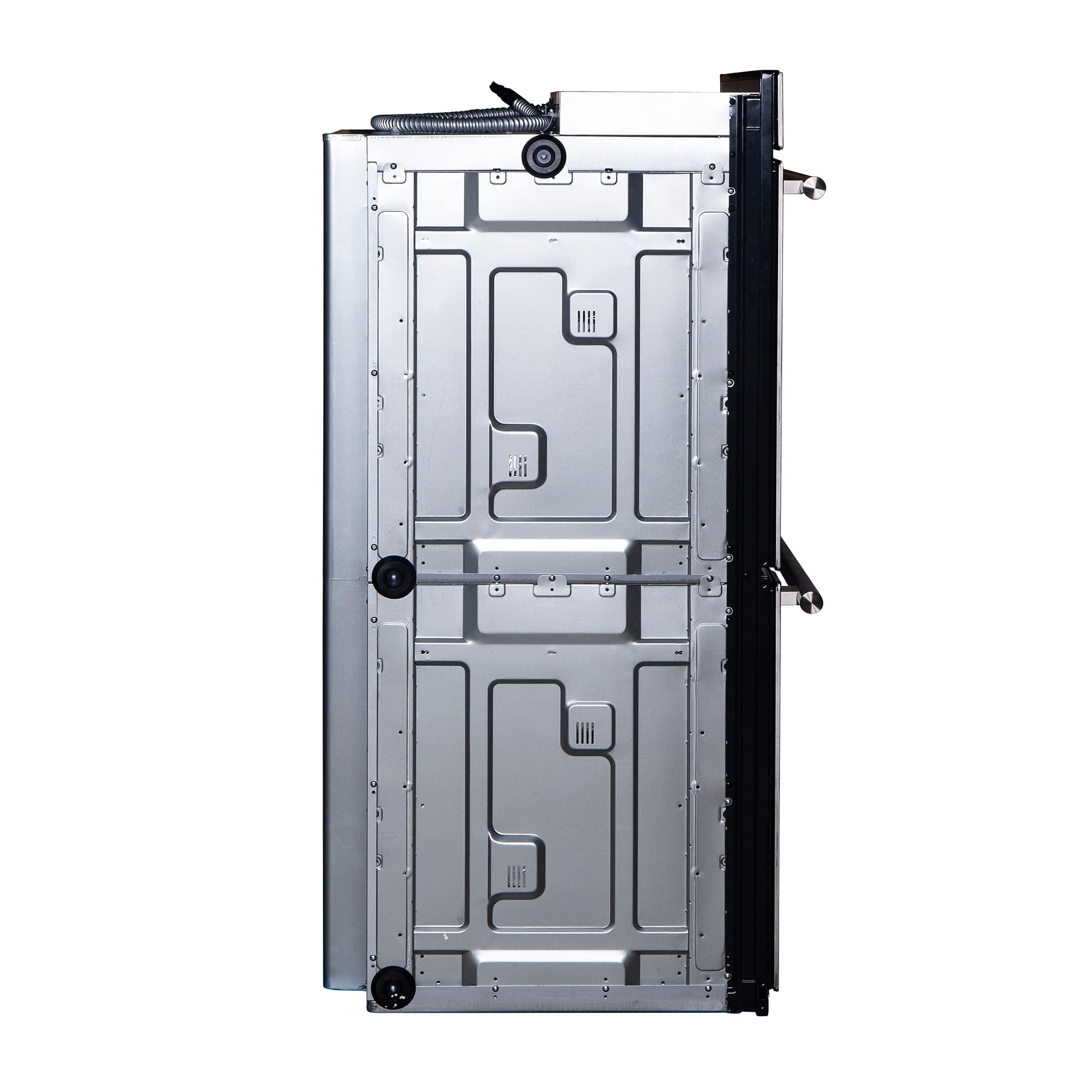 Forno 30" Built-In Double Wall Oven In Stainless Steel with Self-Clean, FBOEL1365-30 I Luxury Appliances Direct