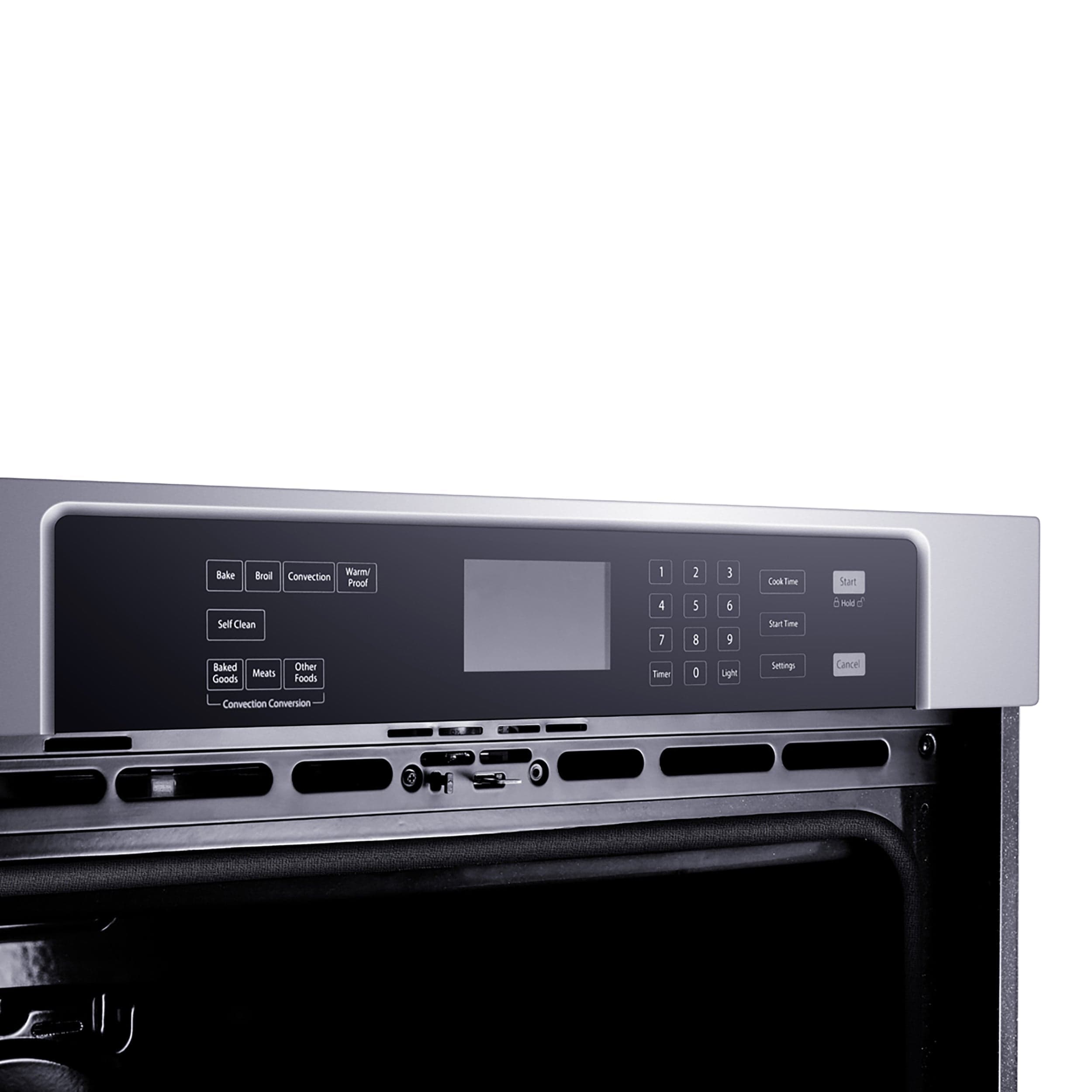 Forno 30" Built-In Single Wall Oven In Stainless Steel with Self-Clean, FBOEL1358-30 I Luxury Appliances Direct