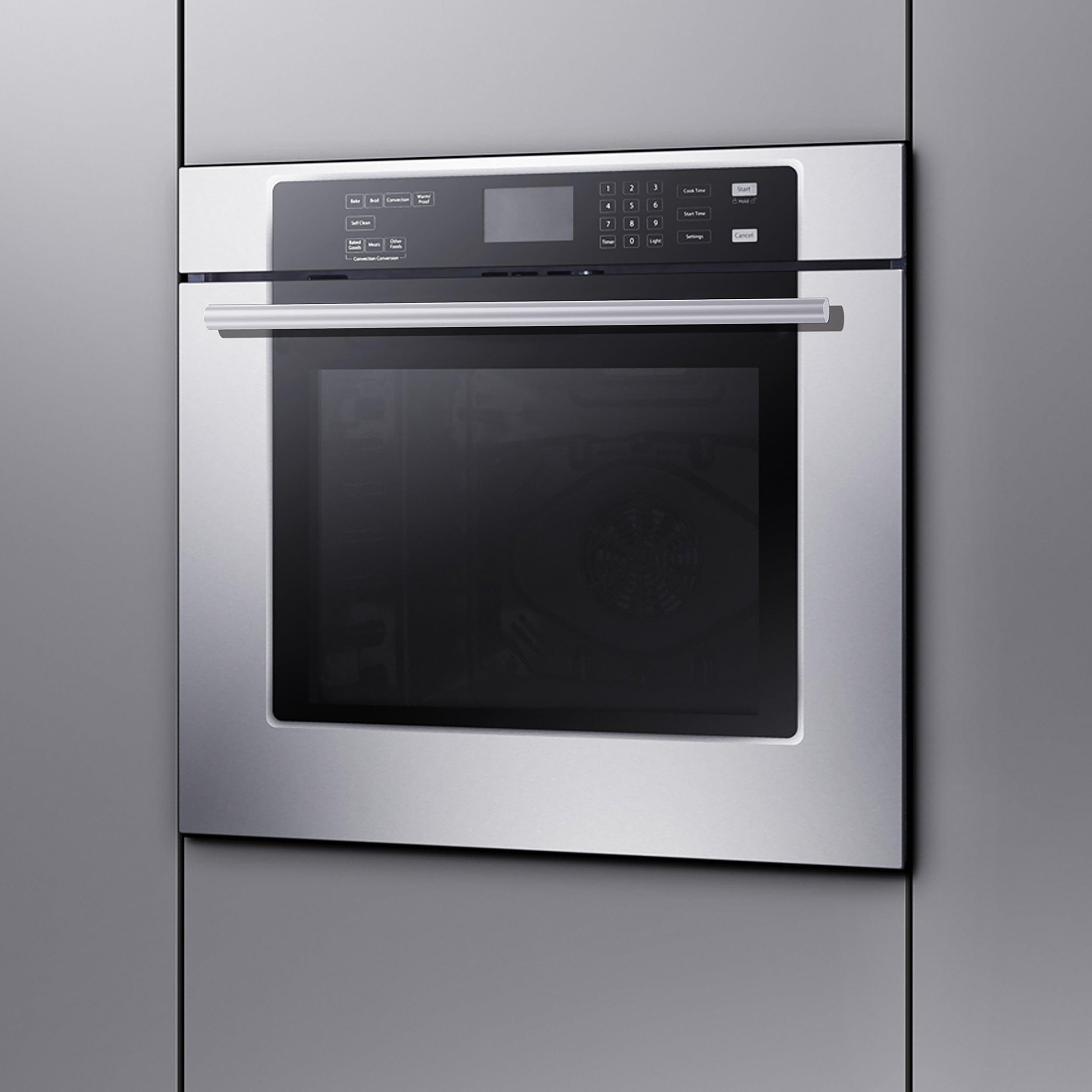 Forno 30" Built-In Single Wall Oven In Stainless Steel with Self-Clean, FBOEL1358-30 I Luxury Appliances Direct