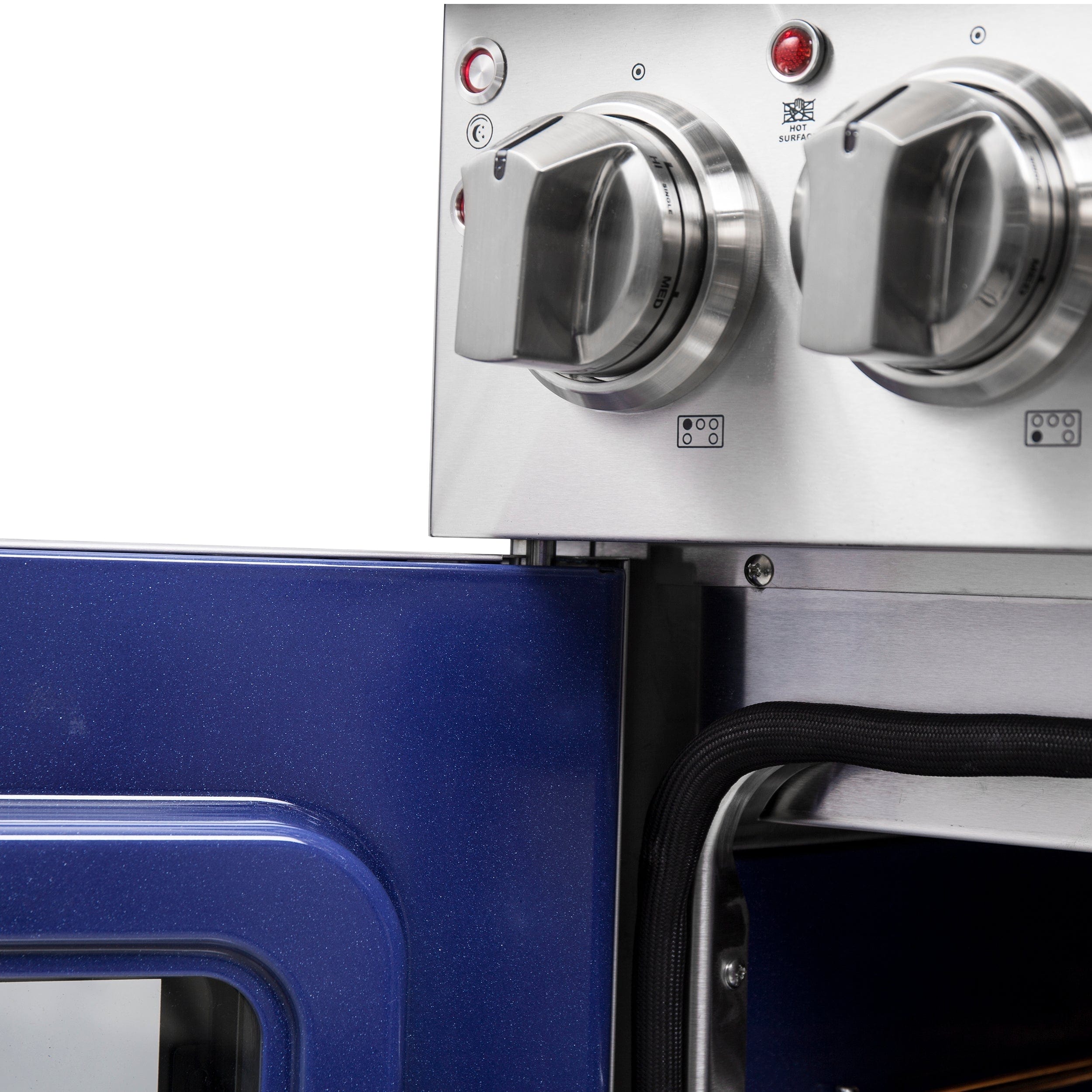 Forno Massimo 30" Freestanding French Door Electric Range with 5 Elements, FFSEL6955-30 I Luxury Appliances Direct