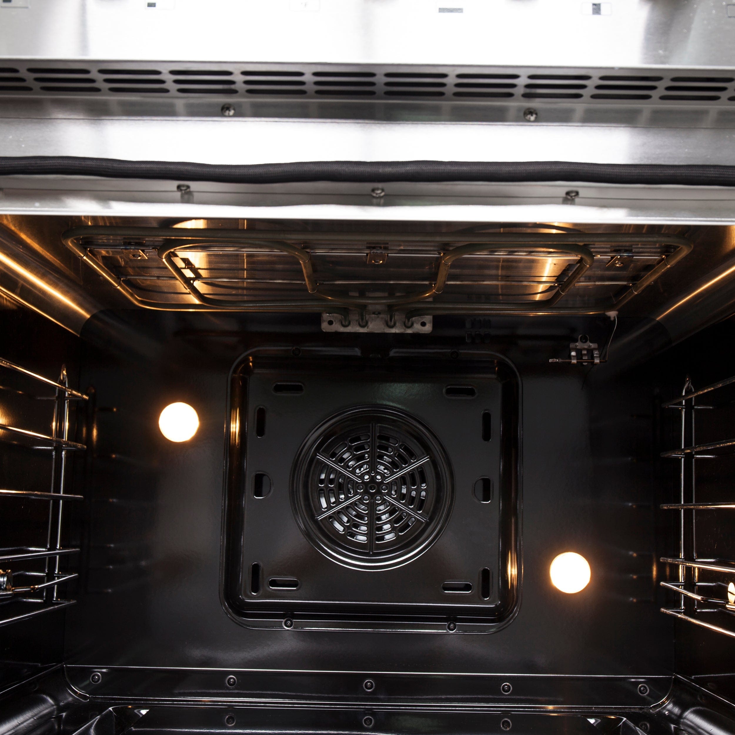 Forno Galiano 30" Gas Burner, Electric Oven Range With French Door in Stainless Steel, FFSGS6356-30 I Luxury Appliances Direct