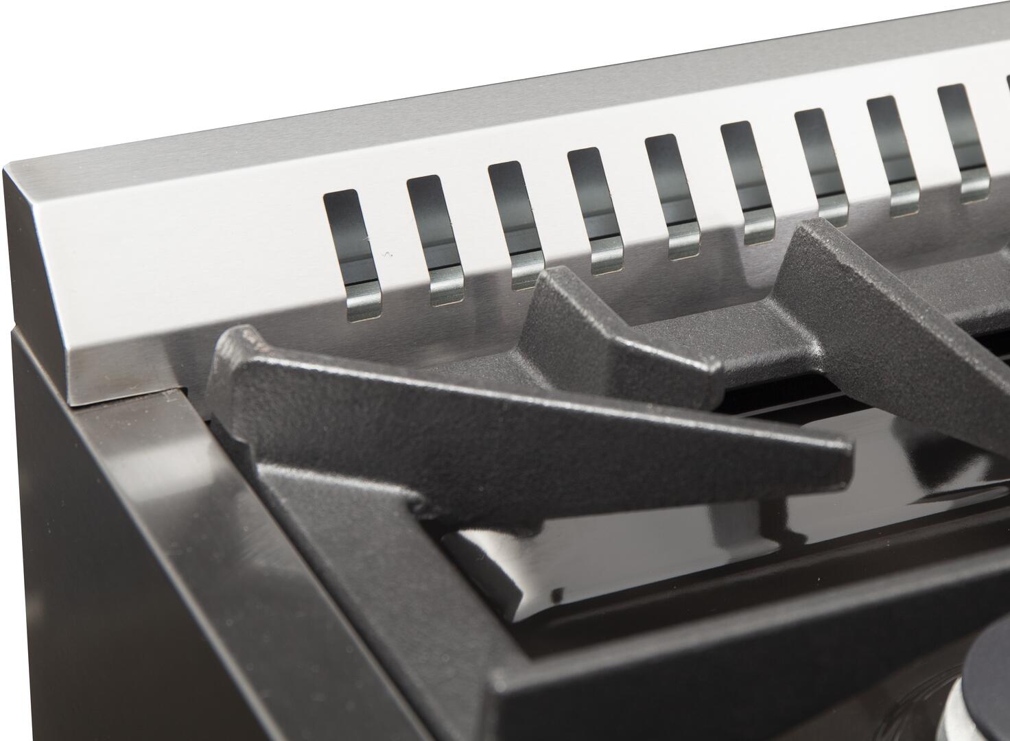 Forno 48 Inch Galiano Gas Burner and Electric Oven Range in Stainless Steel with 8 Italian Burners, FFSGS6156-48 I Luxury Appliances Direct