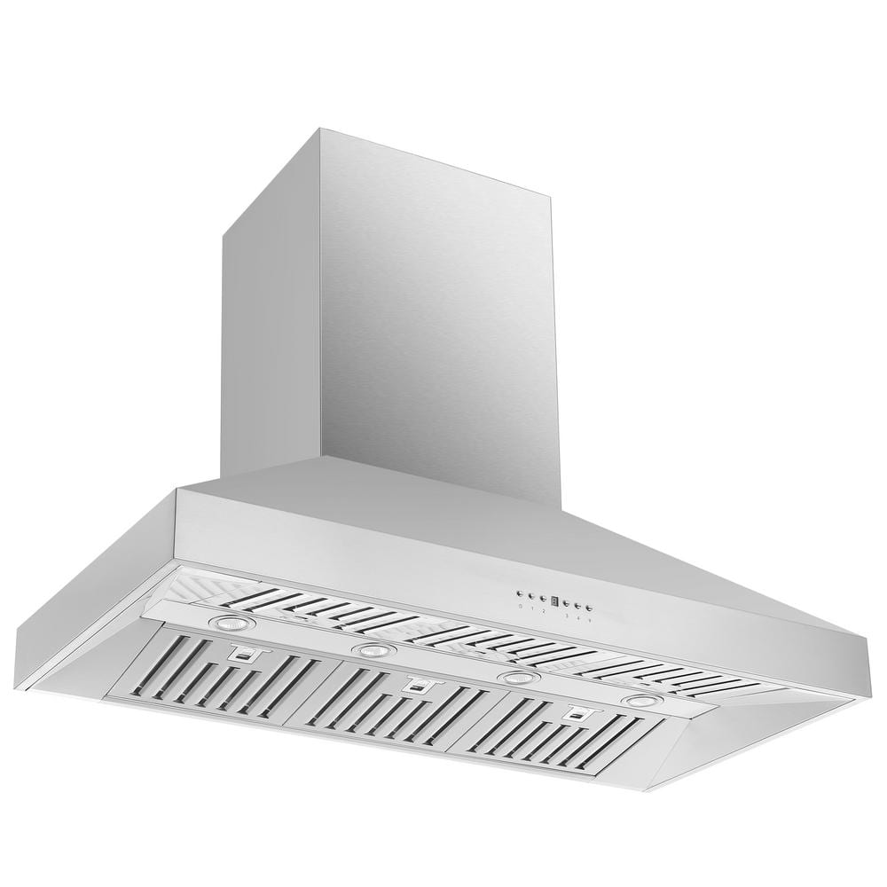 Forno Orvieto 48" Wall Mount Range Hood in Stainless Steel, FRHWM5094-48 I Luxury Appliances Direct
