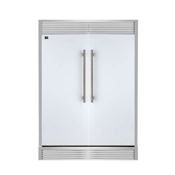 Forno 60-Inch Maderno 2 Convertible Built-In Refrigerator/Freezer FFFFD1722-60