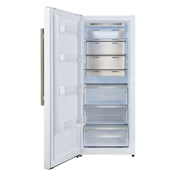Forno 60-Inch Maderno 2-Convertible Refrigerator with Modern Grill FFFFD1722-60MG-WHT