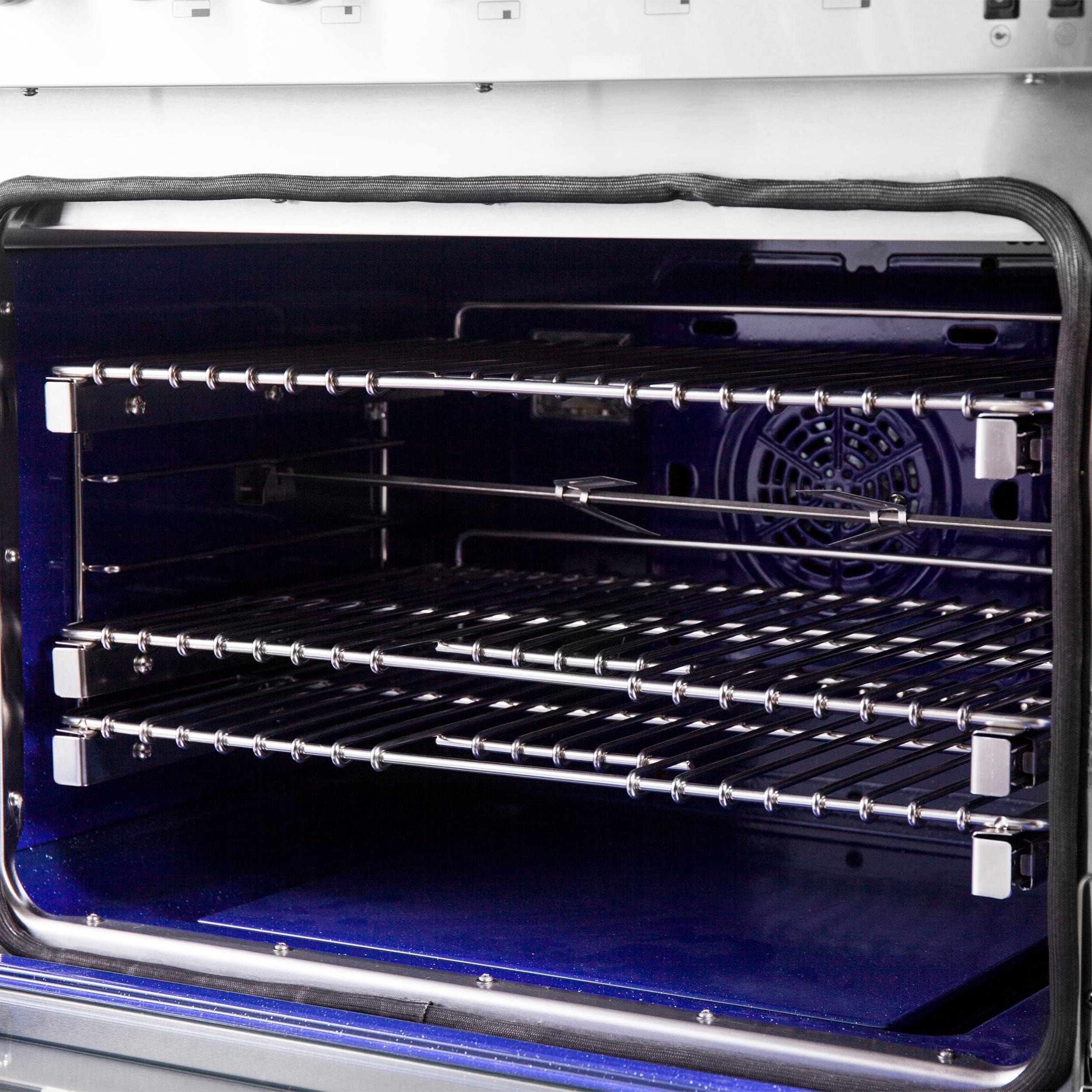 Forno 60 Inch Titanium Pro Series Capriasca Freestanding Dual Fuel Range, FFSGS6187-60 I Luxury Appliances Direct