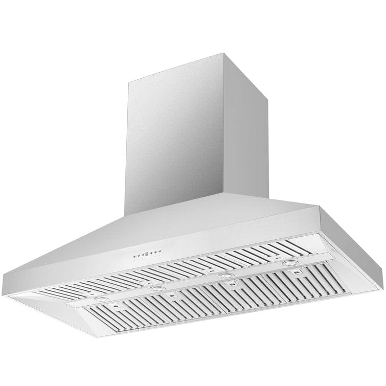 Forno Coppito 60" Island Range Hood in Stainless Steel, FRHIS5129-60 I Luxury Appliances Direct