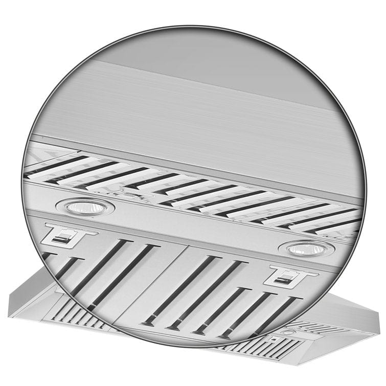 Forno Orvieto 60" Wall Mount Range Hood in Stainless Steel, FRHWM5094-60 I Luxury Appliances Direct