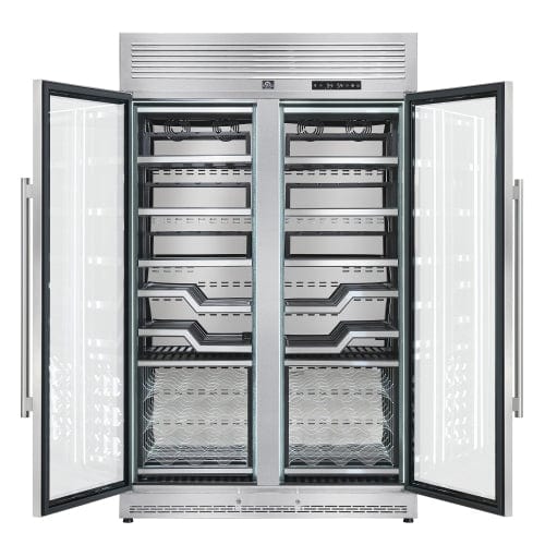 Forno Abruzzo 48-Inch Dual Zone Wine Cellar FWCDR6611-48S