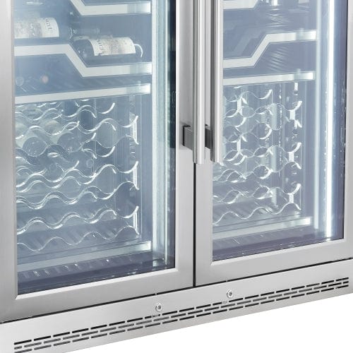 Forno Abruzzo 48-Inch Dual Zone Wine Cellar FWCDR6611-48S