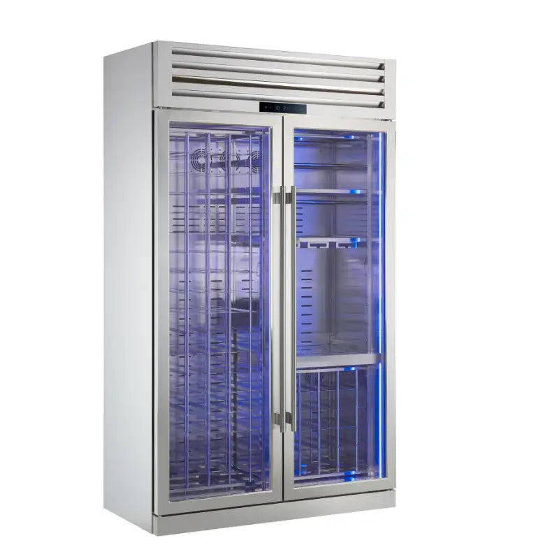 FORNO Abruzzo FWCDR6680-48S 48-Inch Dual Zone Wine Cooler – 30 Cu. Ft., 130 Bottles