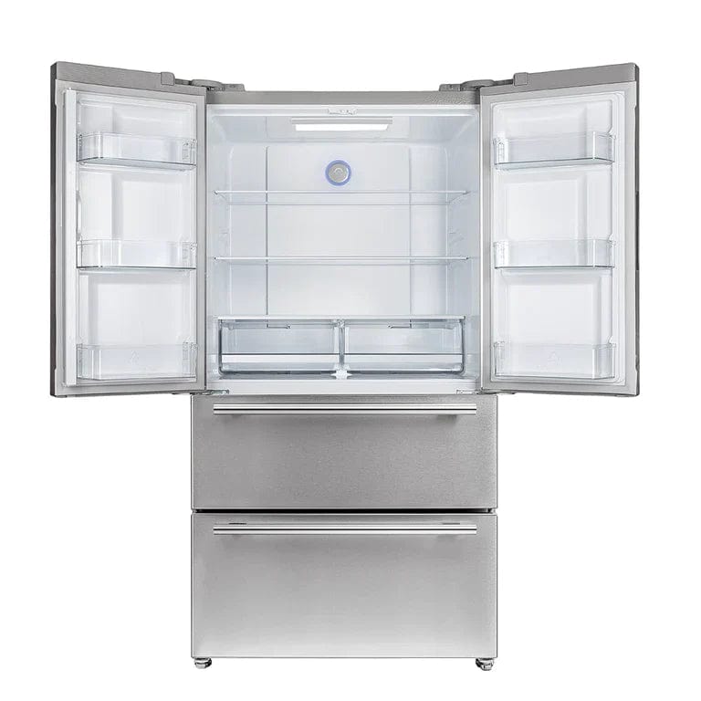 Forno Appliance Package - 36" Dual Fuel Range, Dishwasher, 36" Refrigerator, AP-FFSGS6156-36-10 I Luxury Appliances Direct