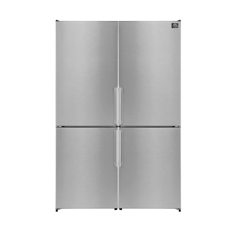 Forno Appliance Package - 48" Dual Fuel Range, Dishwasher, 48" Refrigerator, AP-FFSGS6156-48-11 I Luxury Appliances Direct