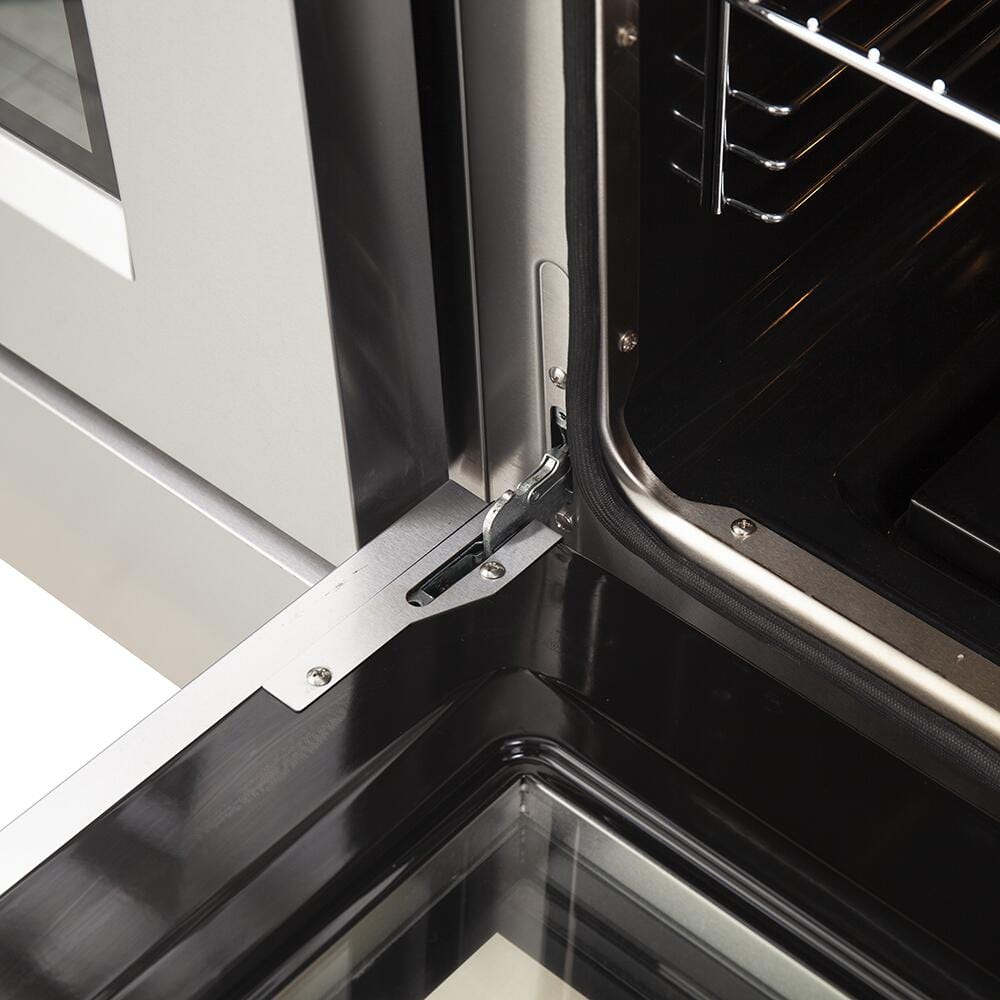 Forno Appliance Package - 48 Inch Gas Range, Range Hood, Refrigerator, Microwave Drawer, Dishwasher, Wine Cooler, AP-FFSGS6244-48-9 I Luxury Appliances Direct