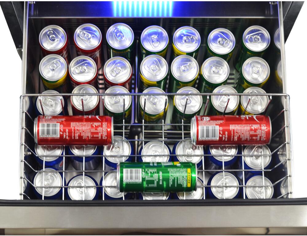 Forno Azienda 24 in. 108 Bottle Triple Zone Wine Cooler, FWCDR6628-24S I Luxury Appliances Direct