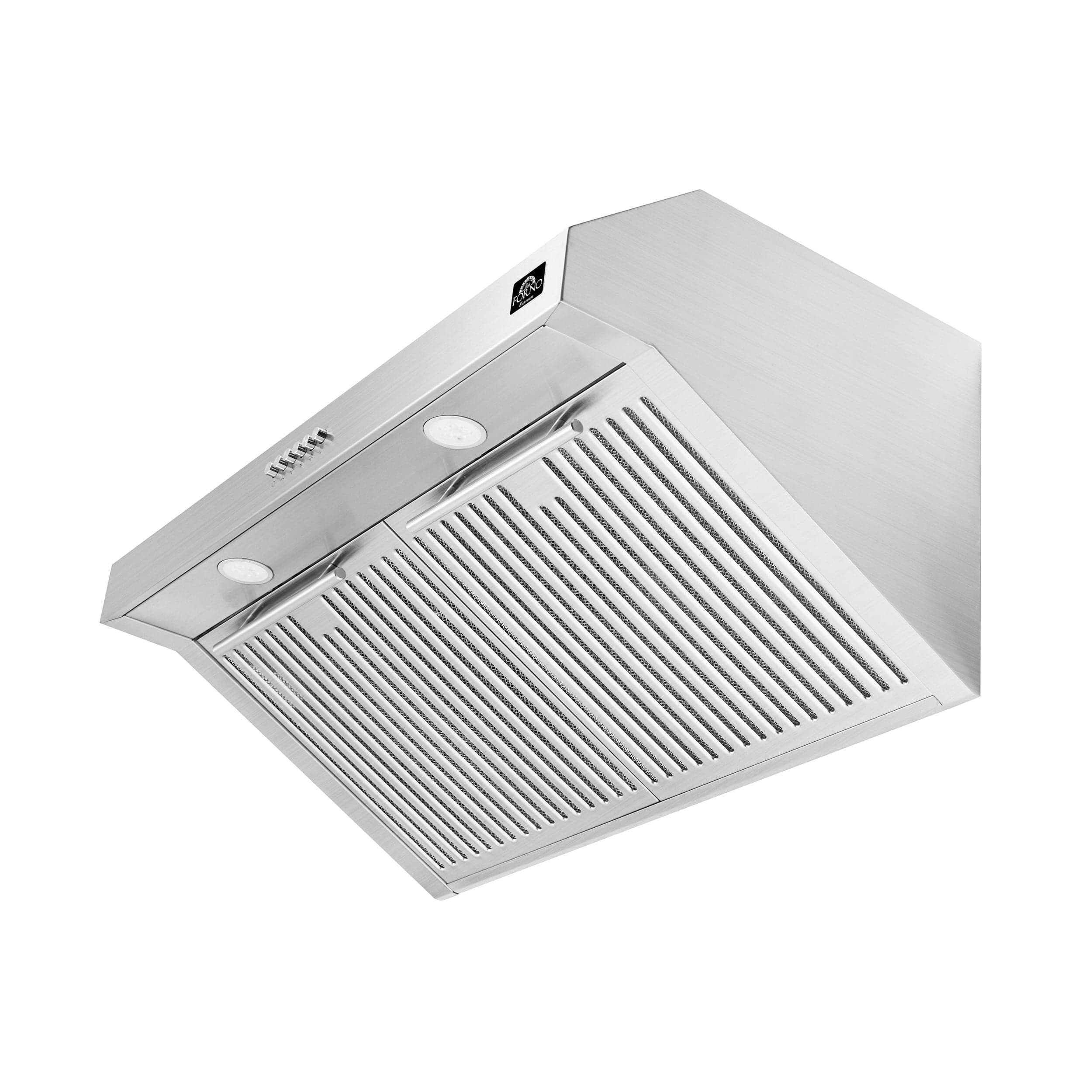 Forno Bari Espresso 30-Inch Range Hood in Stainless Steel FRHUC5255-30 I Luxury Appliances Direct