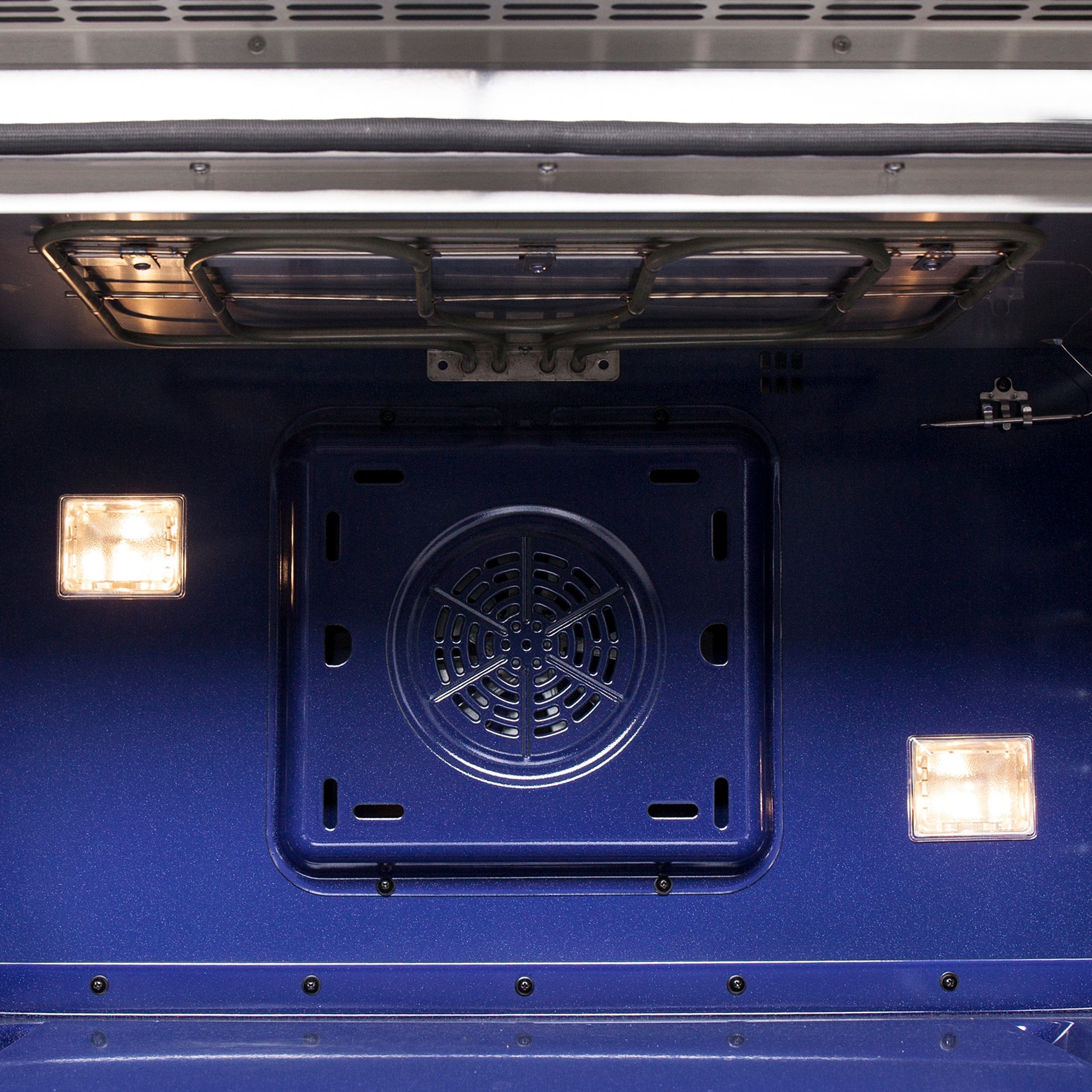 Forno Capriasca 36" Professional Gas Burner, Electric Oven Range With French Door And 6 Sealed Burners, FFSGS6387-36 I Luxury Appliances Direct