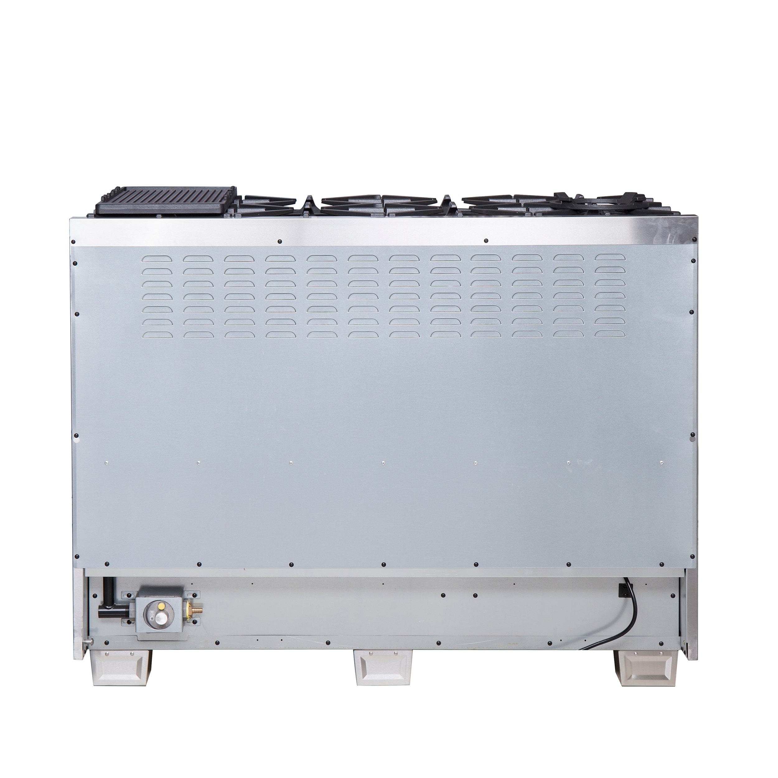 Forno Capriasca 48" Professional Gas Range With French Door And 8 Sealed Burners, FFSGS6460-48 I Luxury Appliances Direct