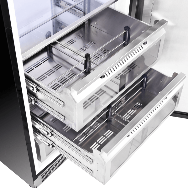 Forno Cologne 30" Freestanding Stainless Steel refrigerator FFRBI1821-30S I Luxury Appliances Direct