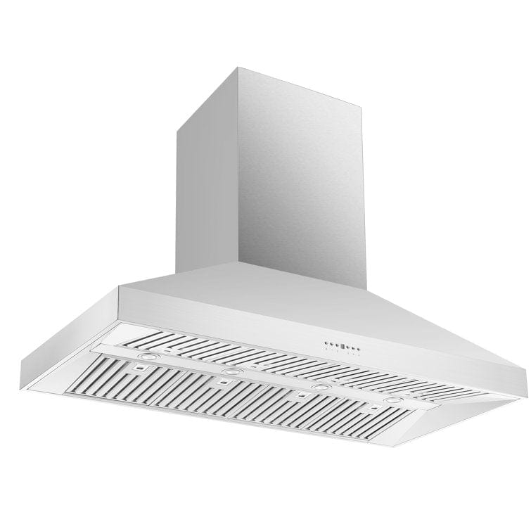 Forno Coppito 60" Island Range Hood in Stainless Steel, FRHIS5129-60 I Luxury Appliances Direct