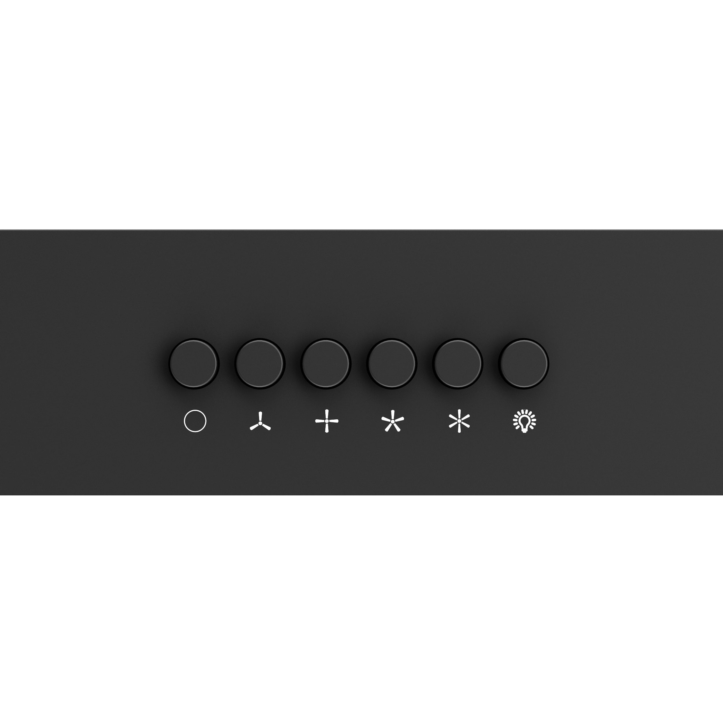 Forno Bari Espresso 30" Under Cabinet Range Hood in Black with Antique Brass Handles, FRHUC5255-30BLK I Luxury Appliances Direct