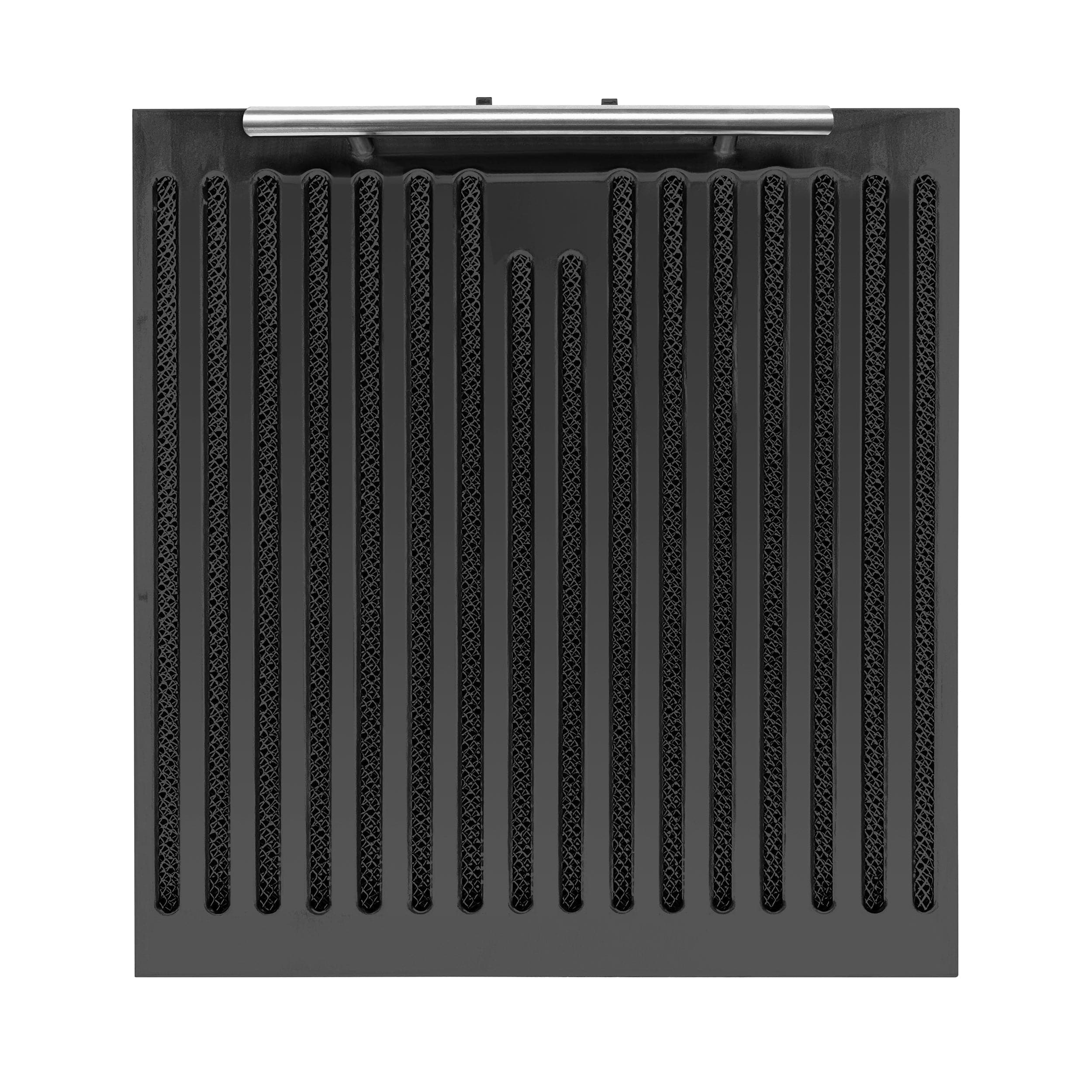 Forno Bari Espresso 30" Under Cabinet Range Hood in Black with Antique Brass Handles, FRHUC5255-30BLK I Luxury Appliances Direct